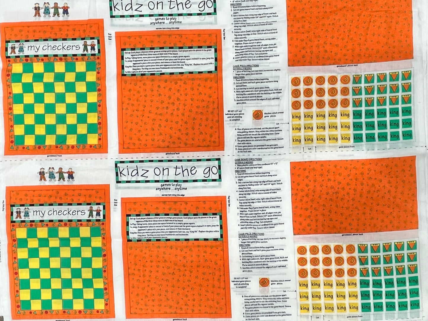 Kidz On The Go Fabric Panel