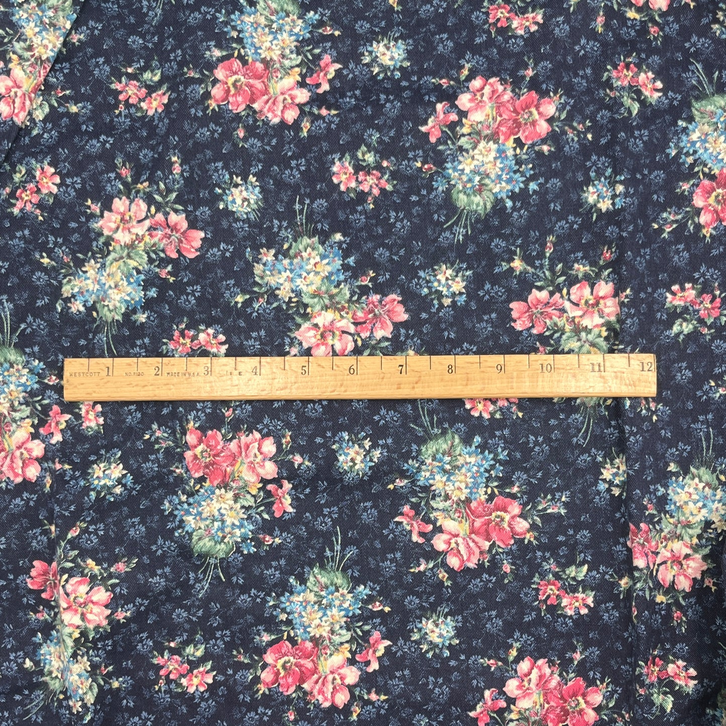 1 Yard 16 Inches Mid-Weight Cotton, Vintage