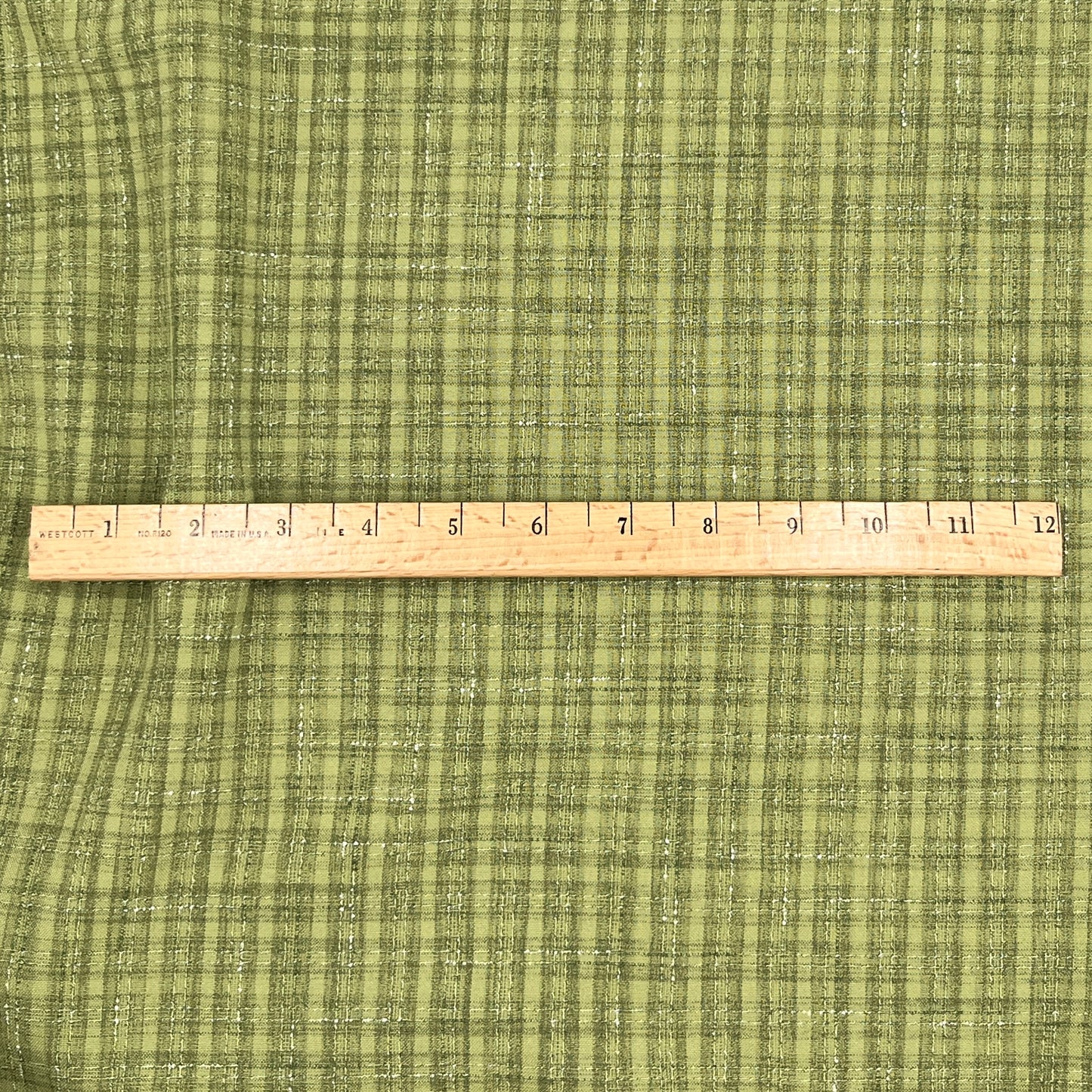 2 2/3 Yard Cotton Blend (minus 5x35 inches in one corner)