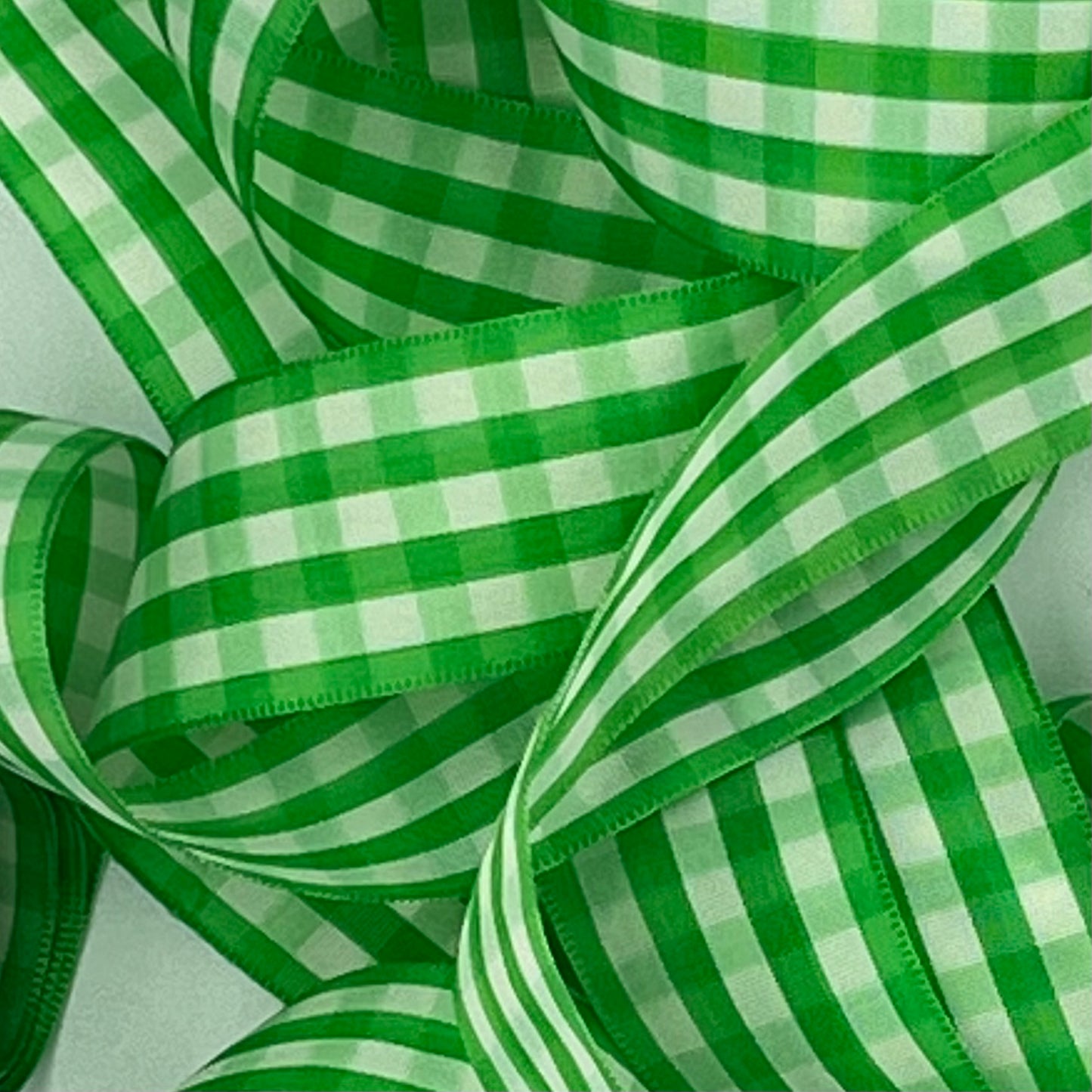 3 Yards, 1 Inch Wide Gingham Ribbon