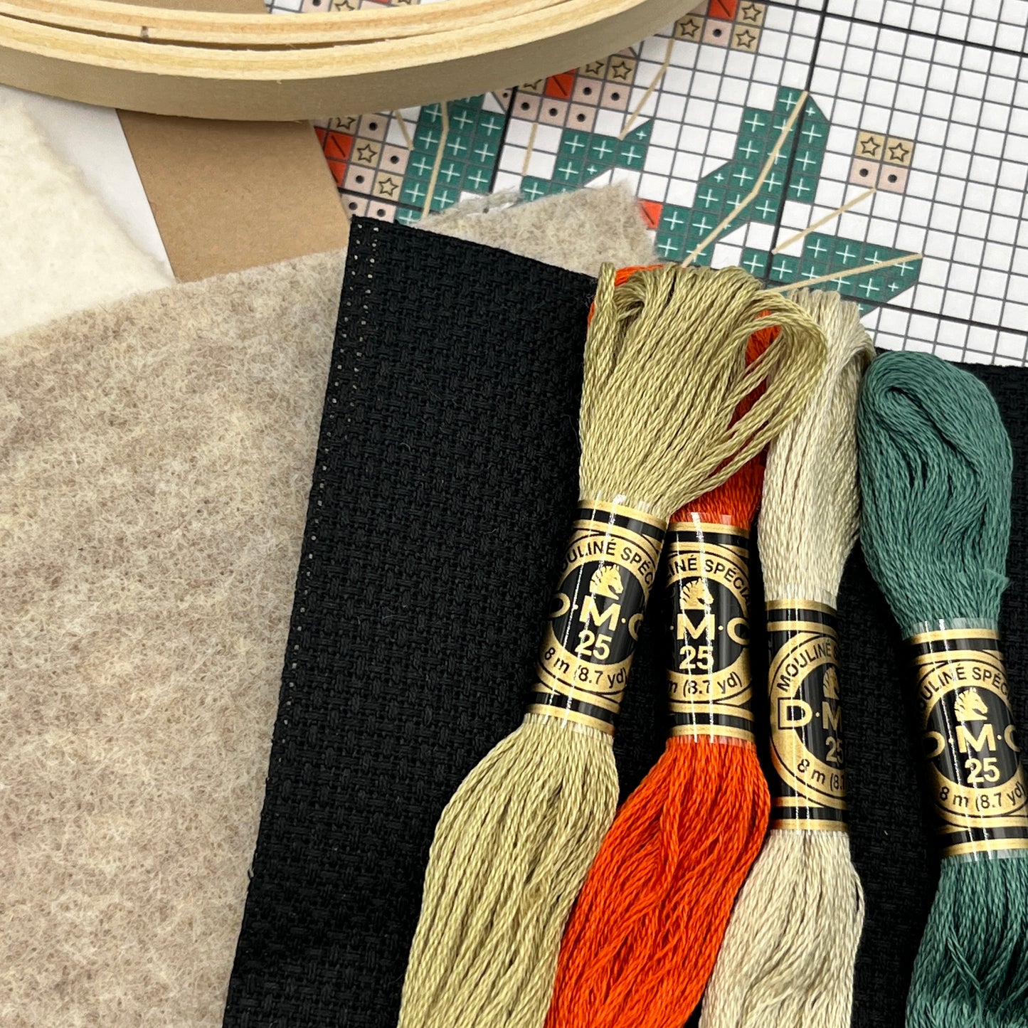 Junebug and Darlin Cross Stitch Kit
