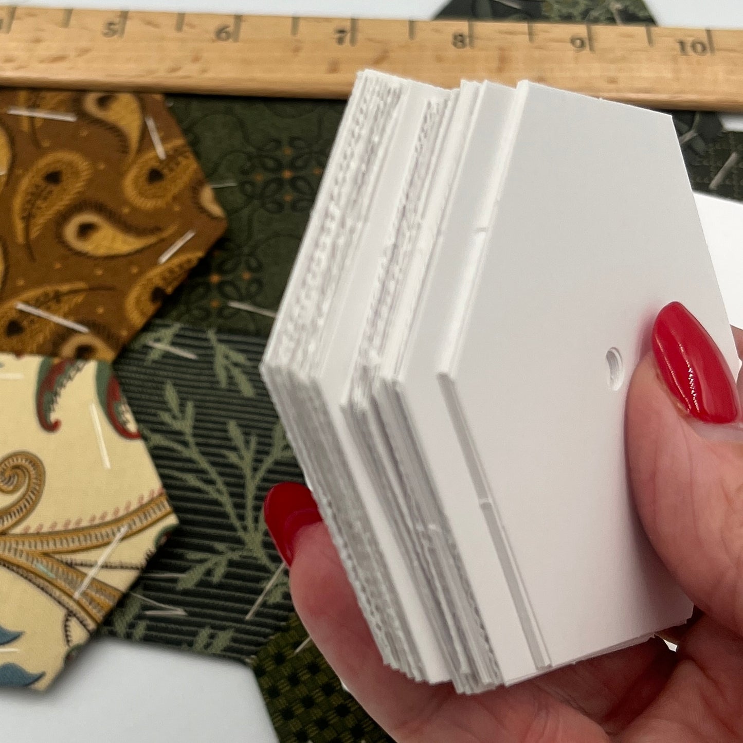 Hex Quilt Scrap and Template Bundle
