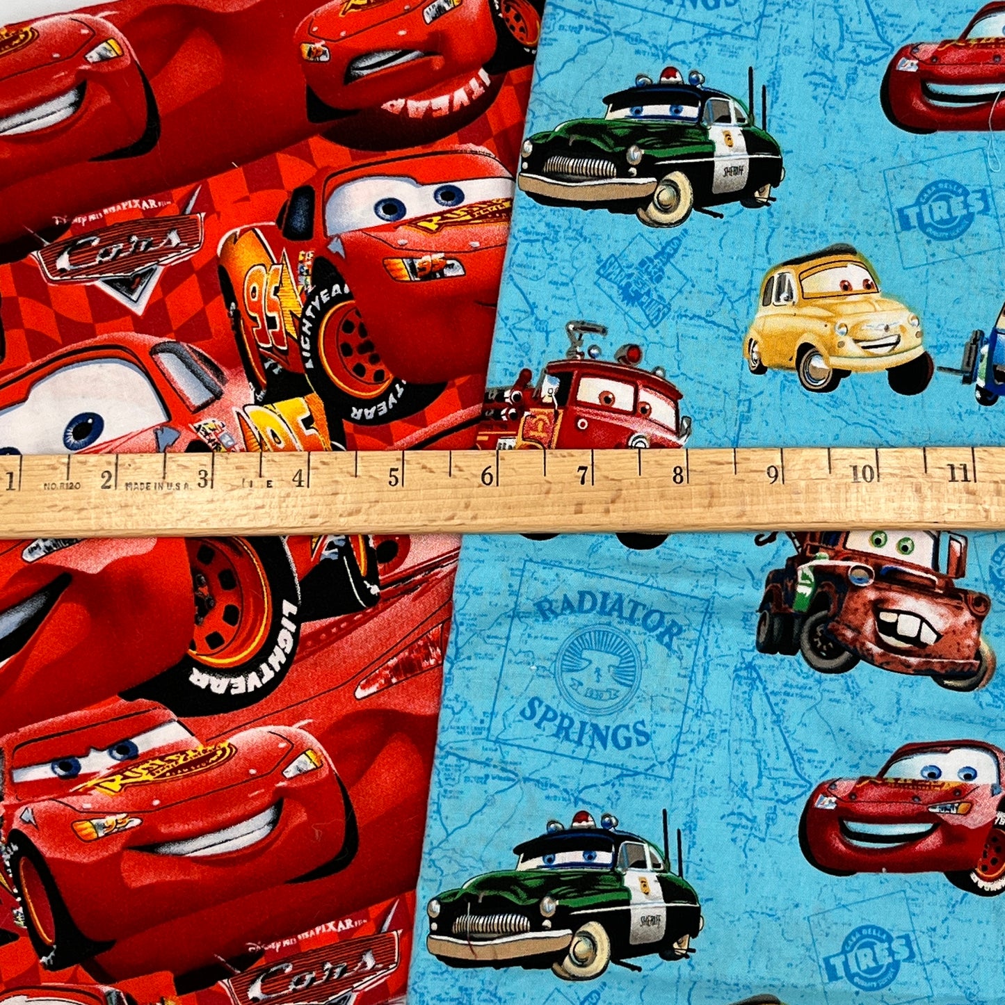 Disney Cars Premium Cotton Lot (1/3 & 1/2 Yard)