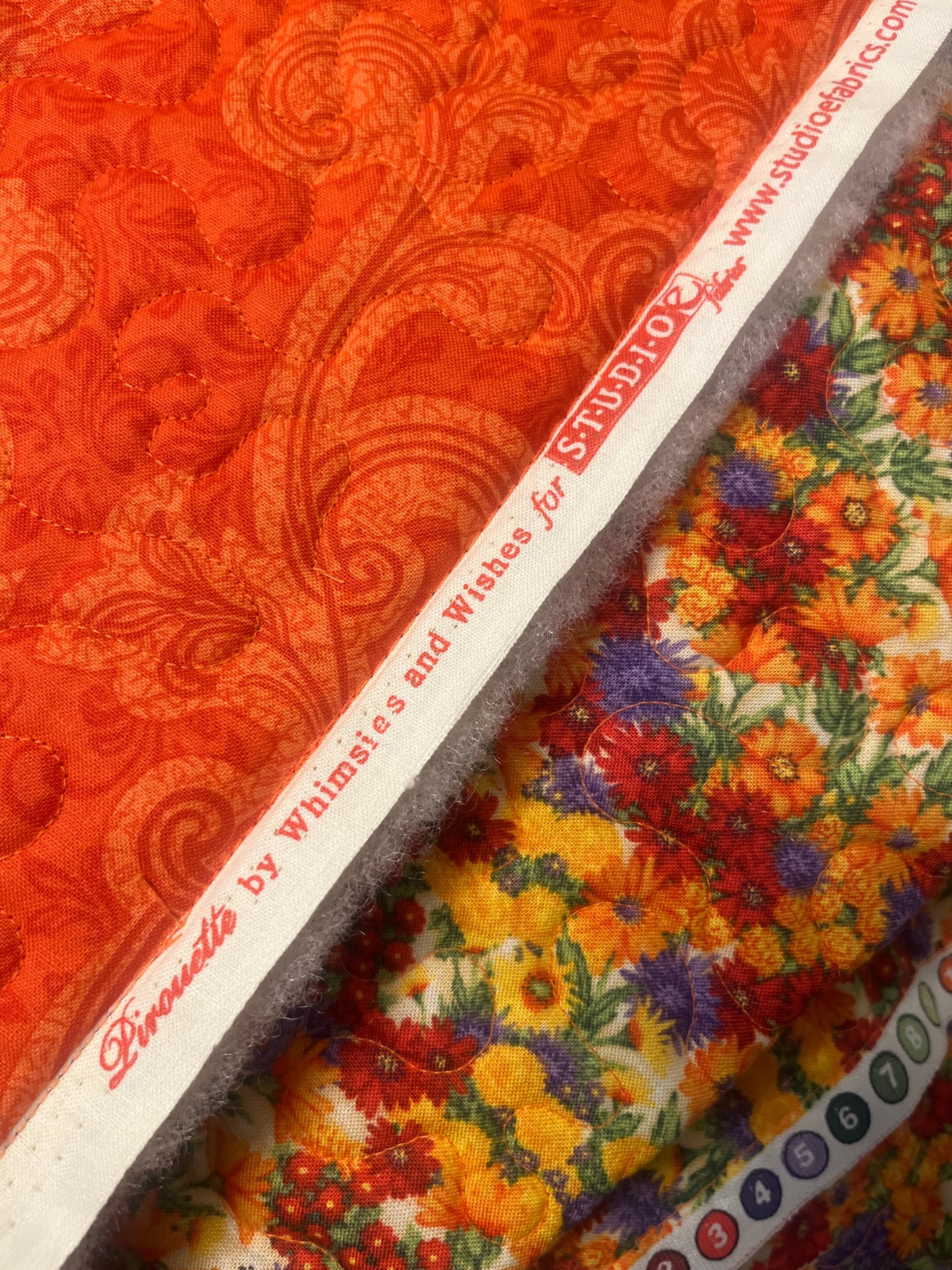 1 6/10 Yards Double Side Quilted Cotton