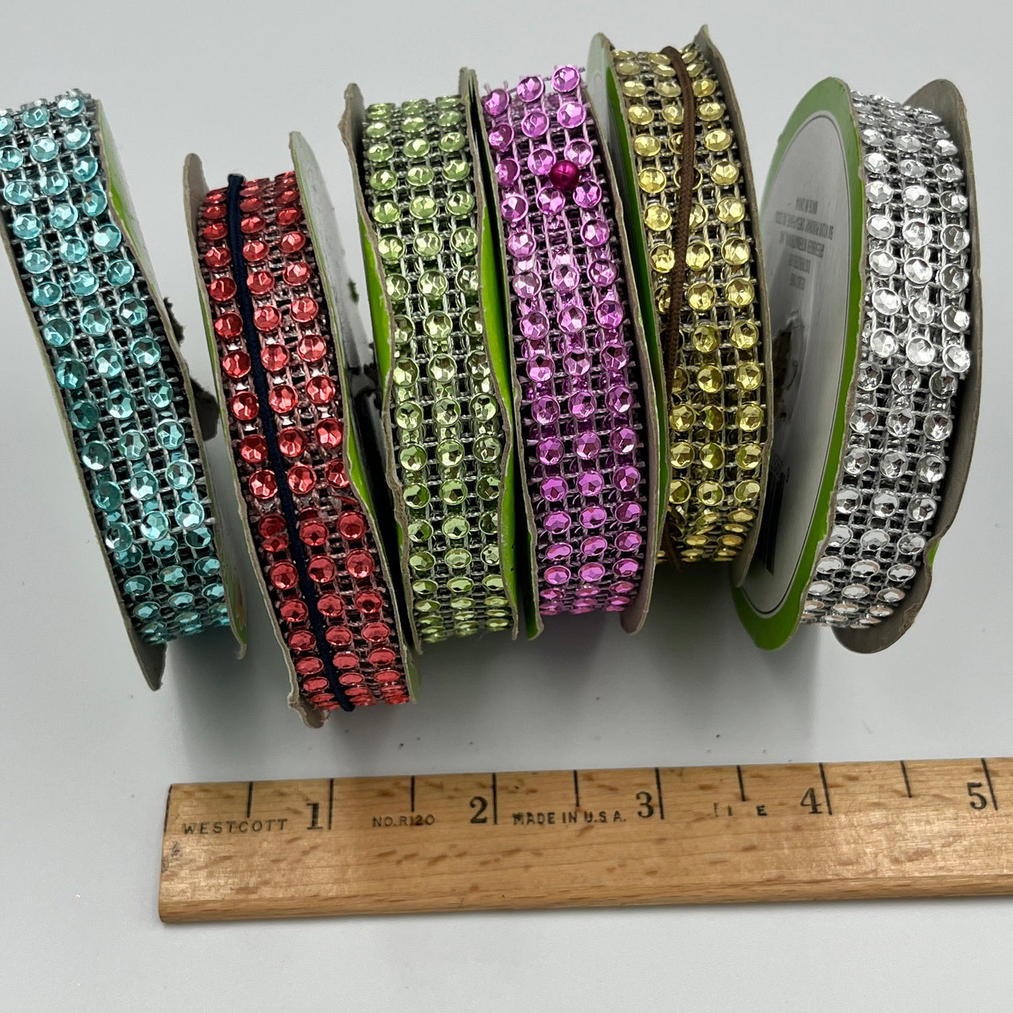 6 Rolls Diamond Wrap