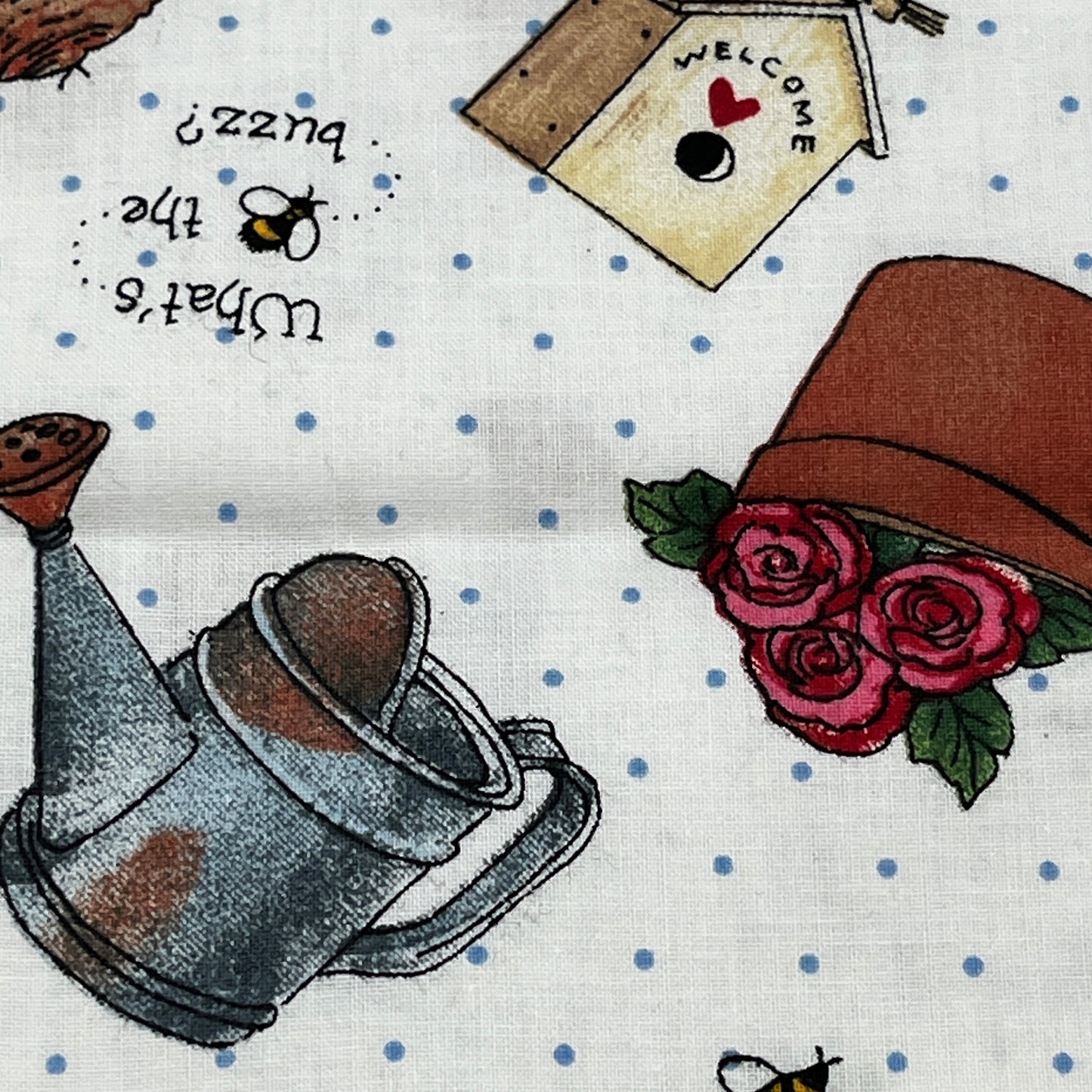 1 Yard 5 Inches Cotton, Vintage