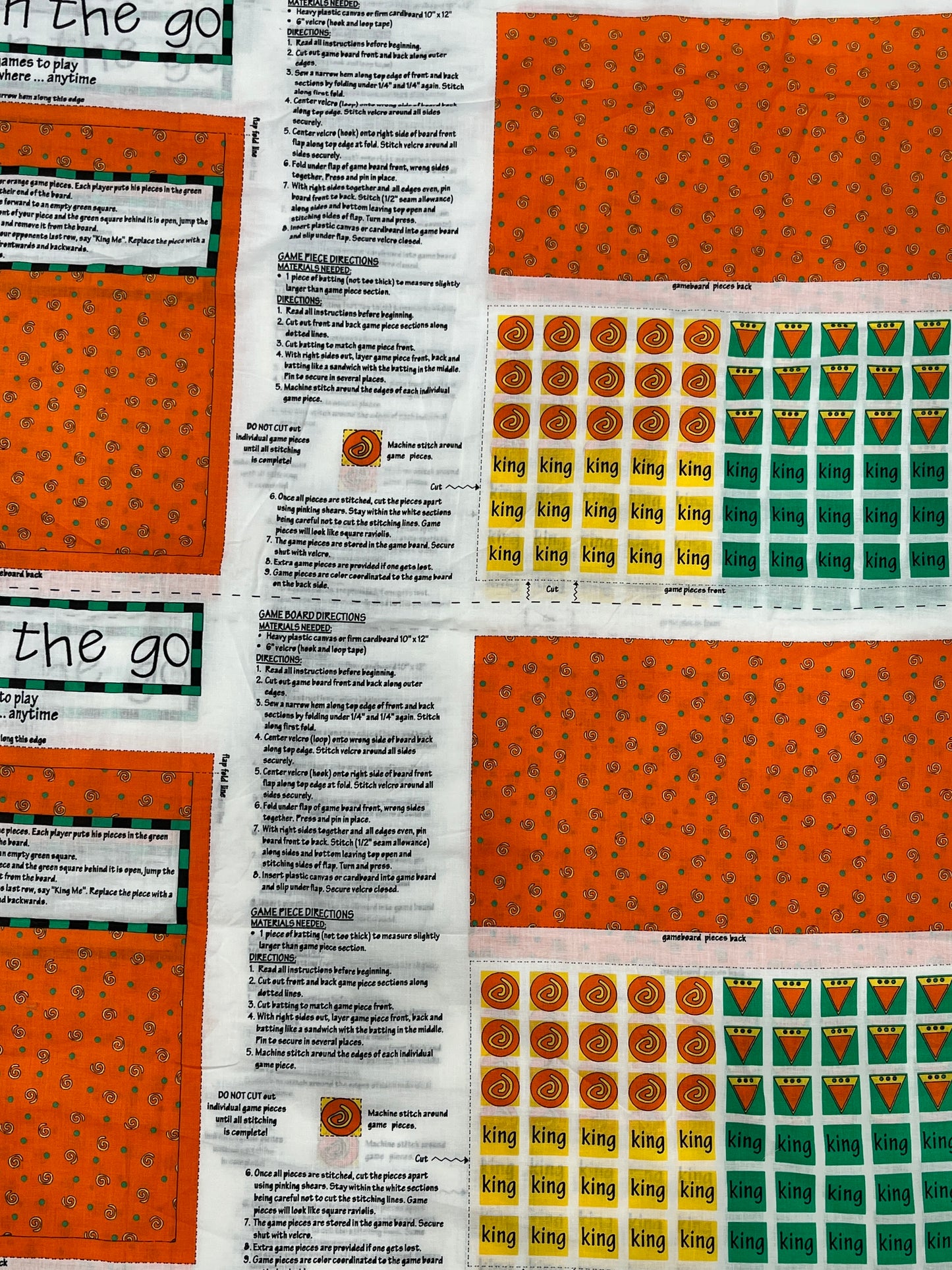 Kidz On The Go Fabric Panel