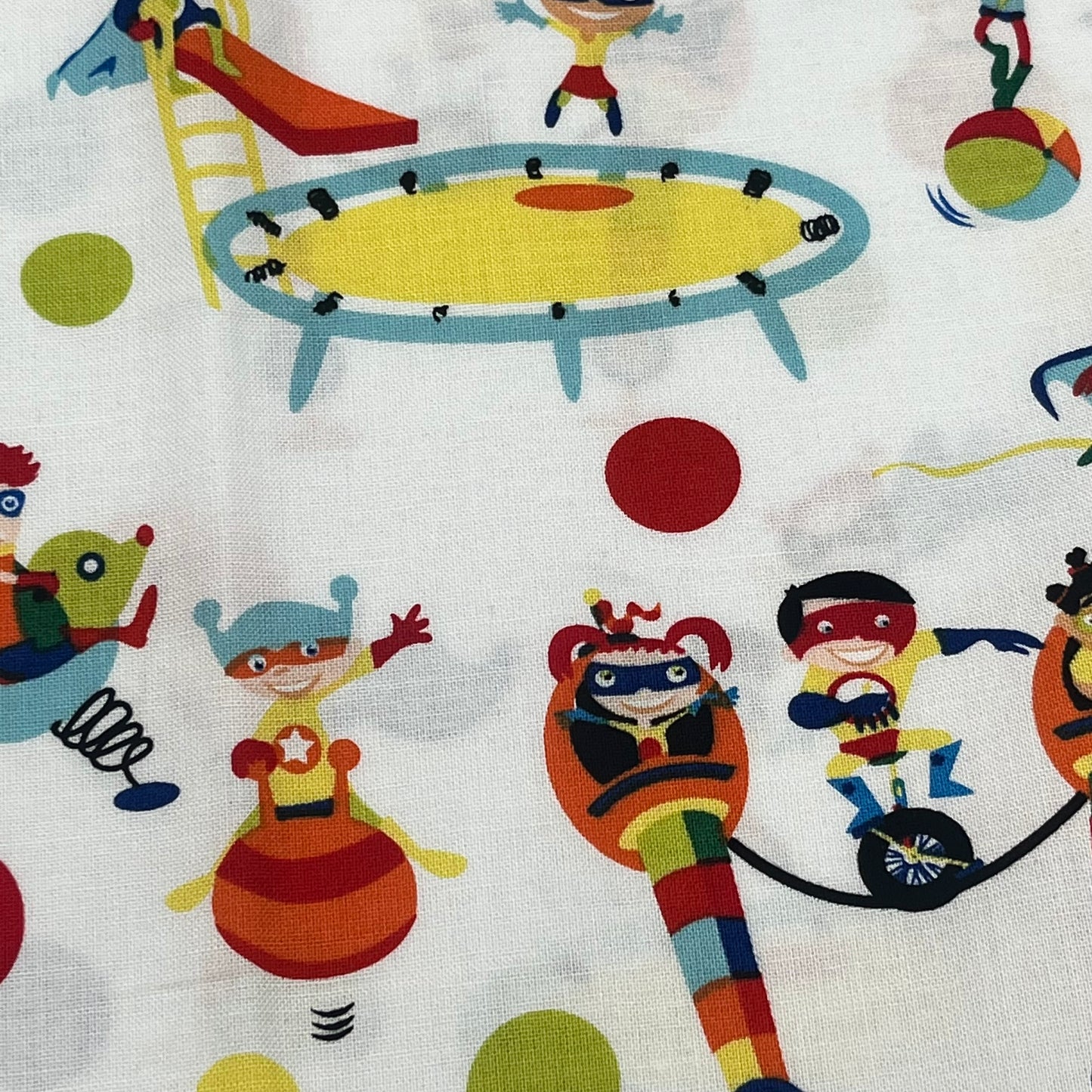 1 Yard Playground Hero Print - Premium Quilting Cotton