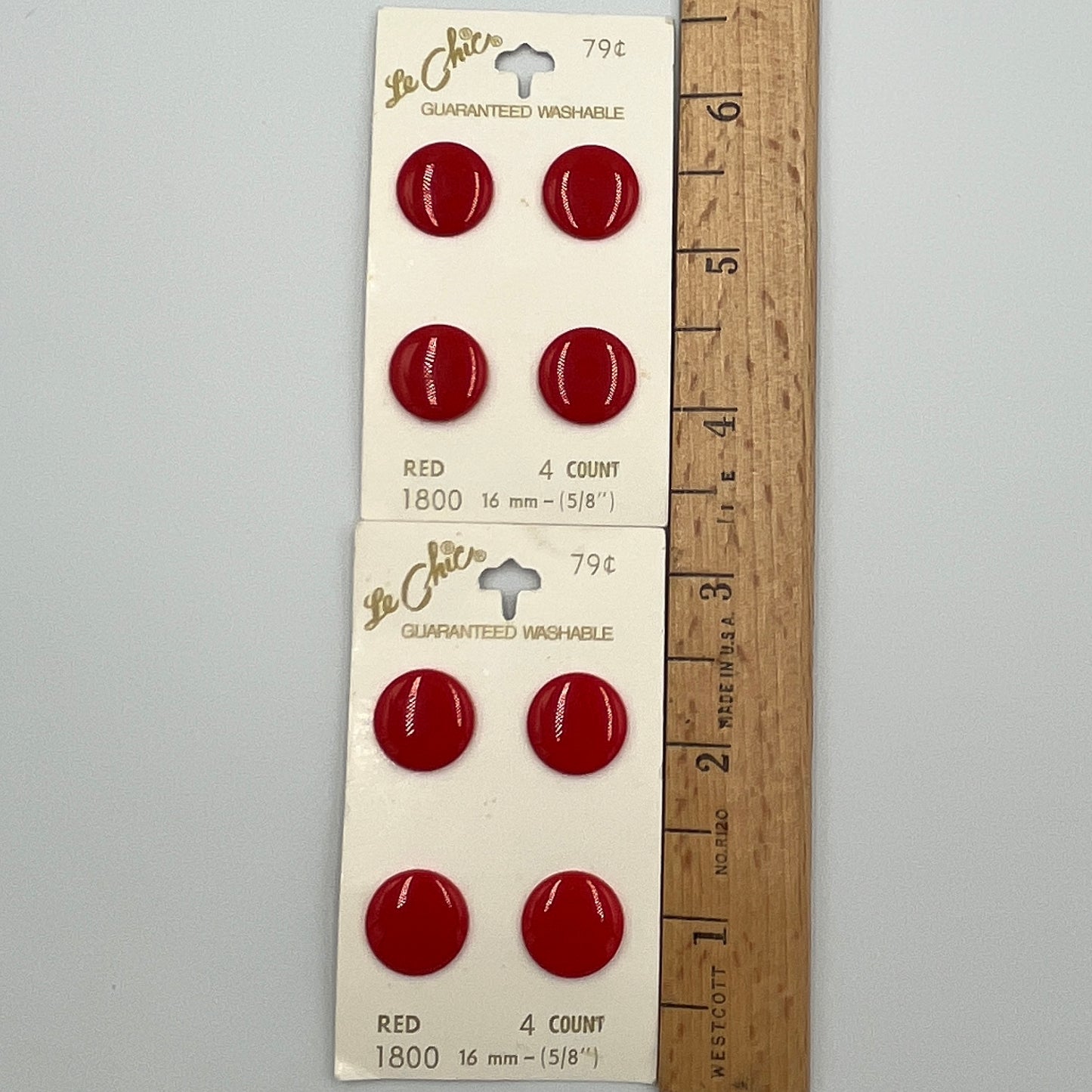8 Vintage Buttons