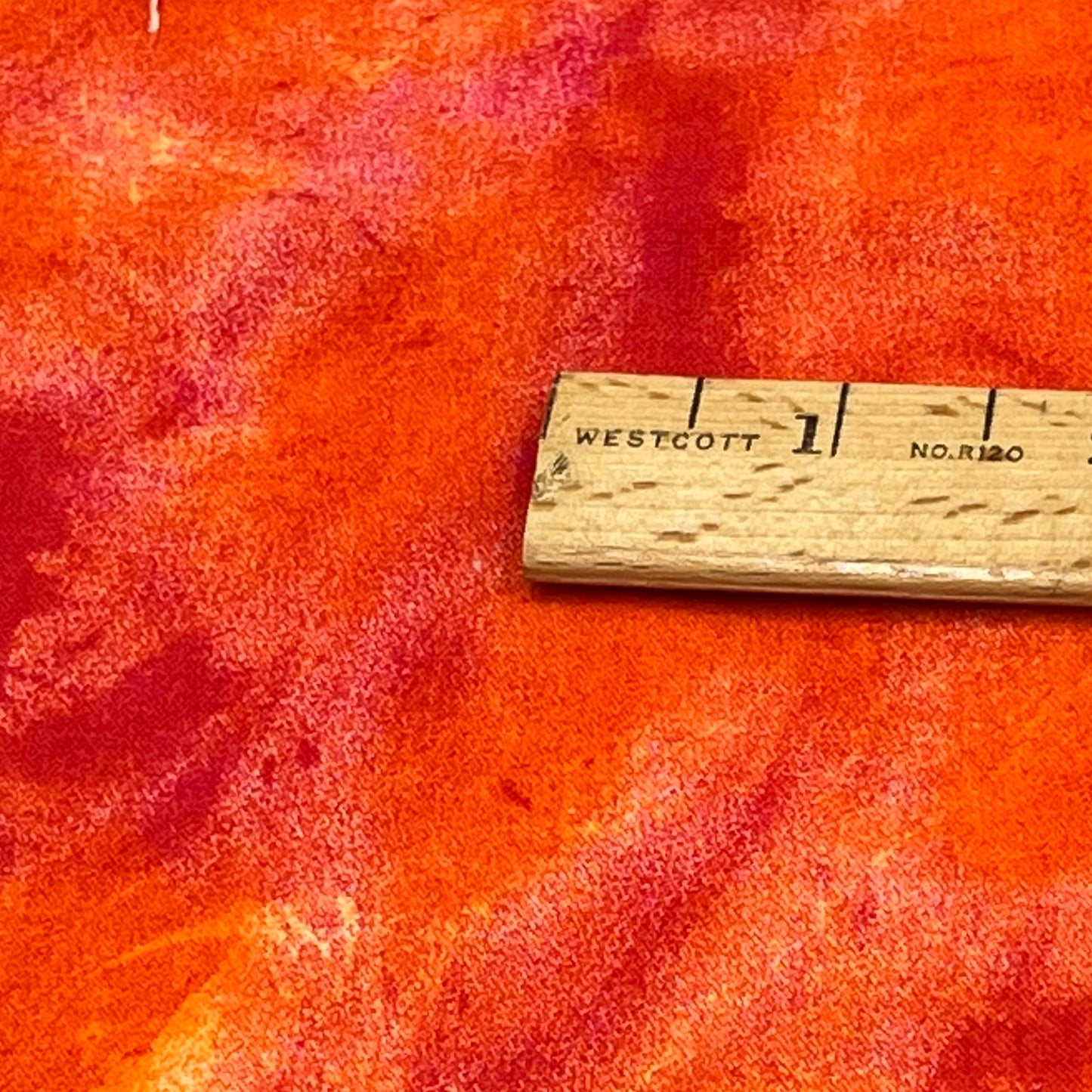 5 Yards Quilting Cotton w/ print flaw