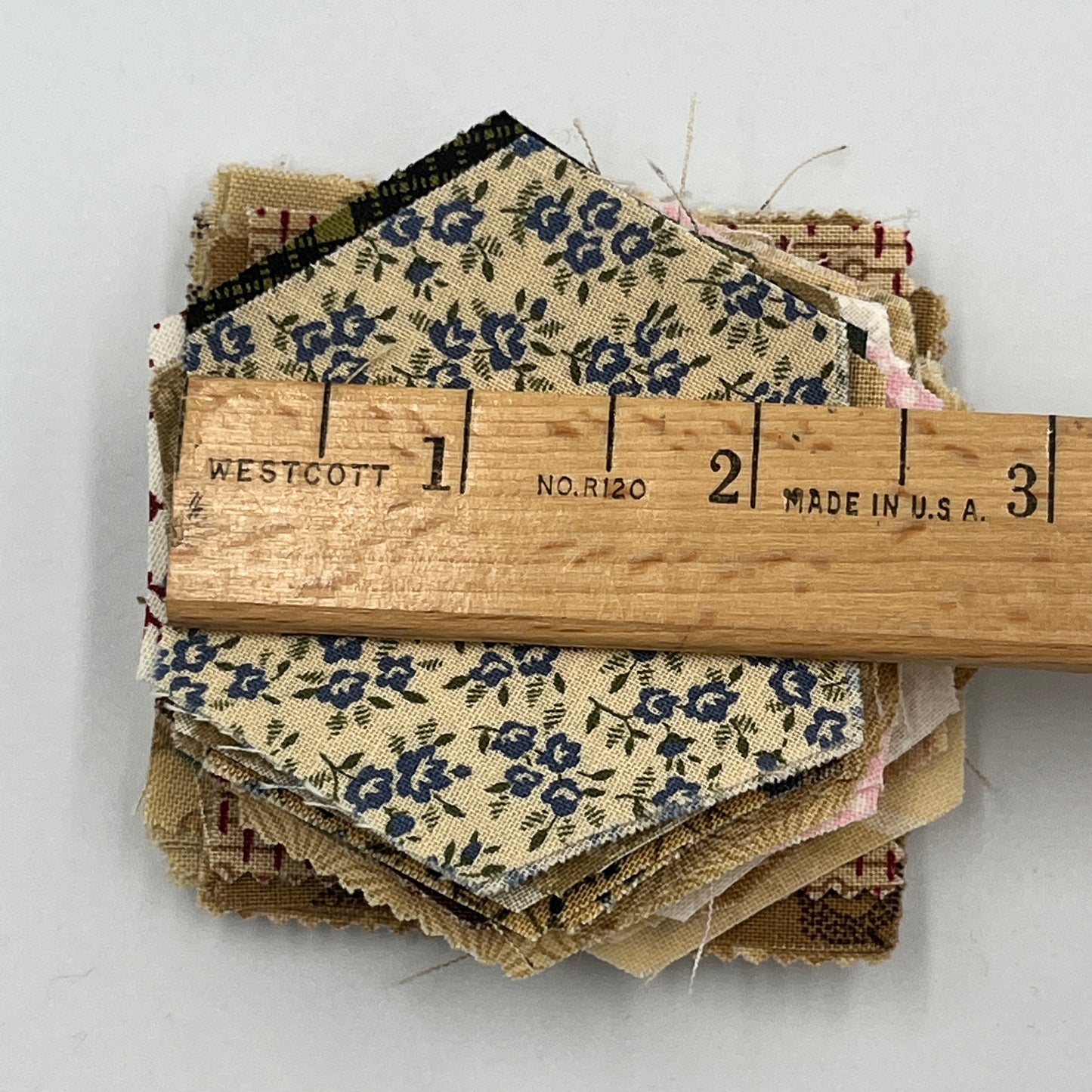 Hex Quilt Scrap and Template Bundle