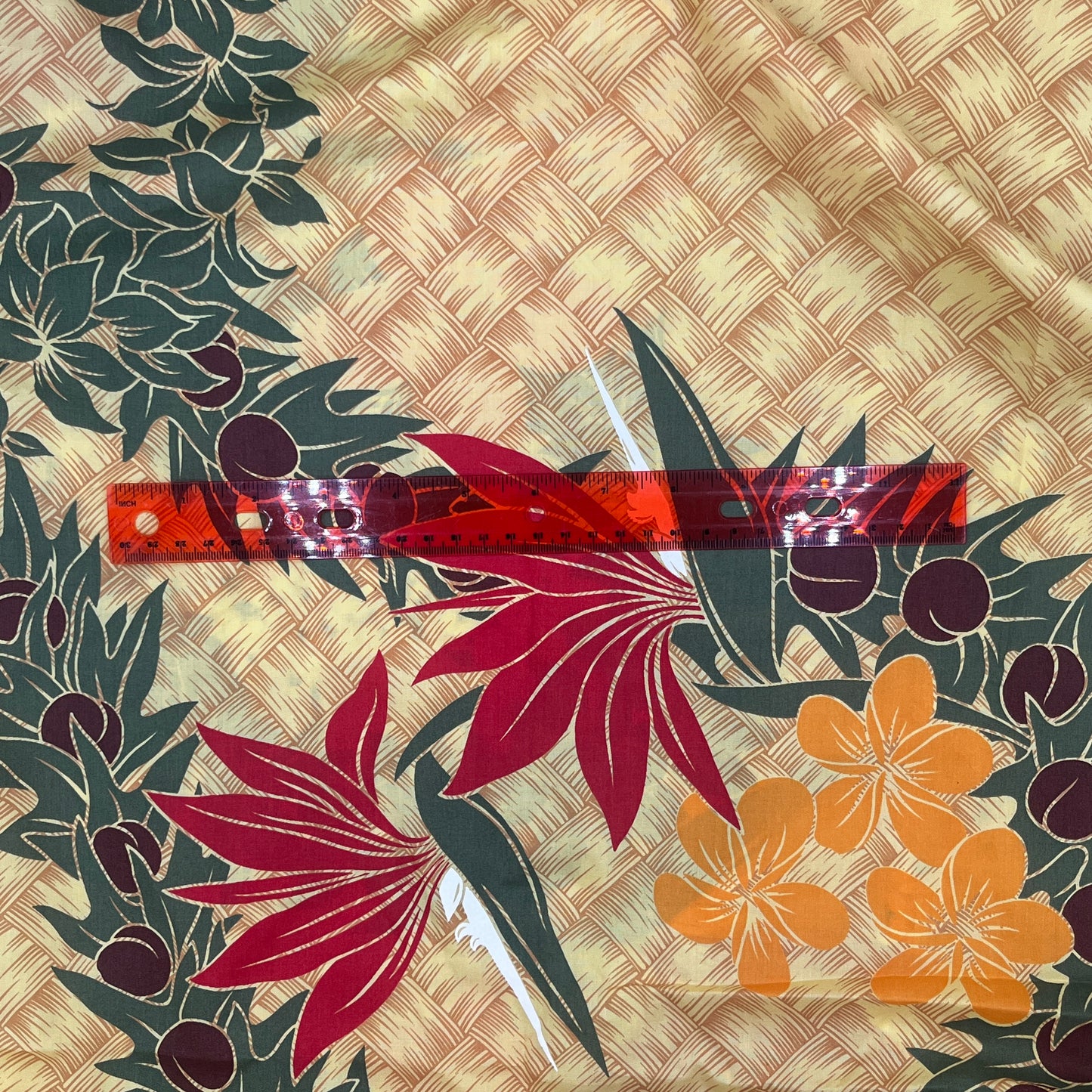6 Yards Trend Tex Fabrics Cotton, Vintage