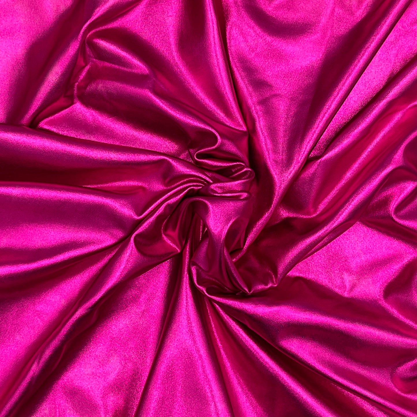 2(plus) Yards Hot Pink Stretch Lamé – Metallic Fuchsia