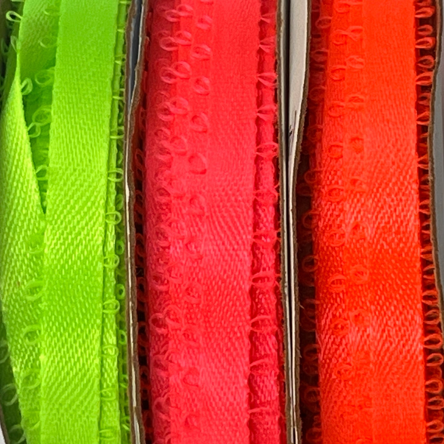 Ribbon Bundle, Neons: Lime, Hot Pink, and Orange