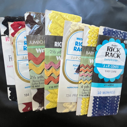 7 Packages of Ric Rac