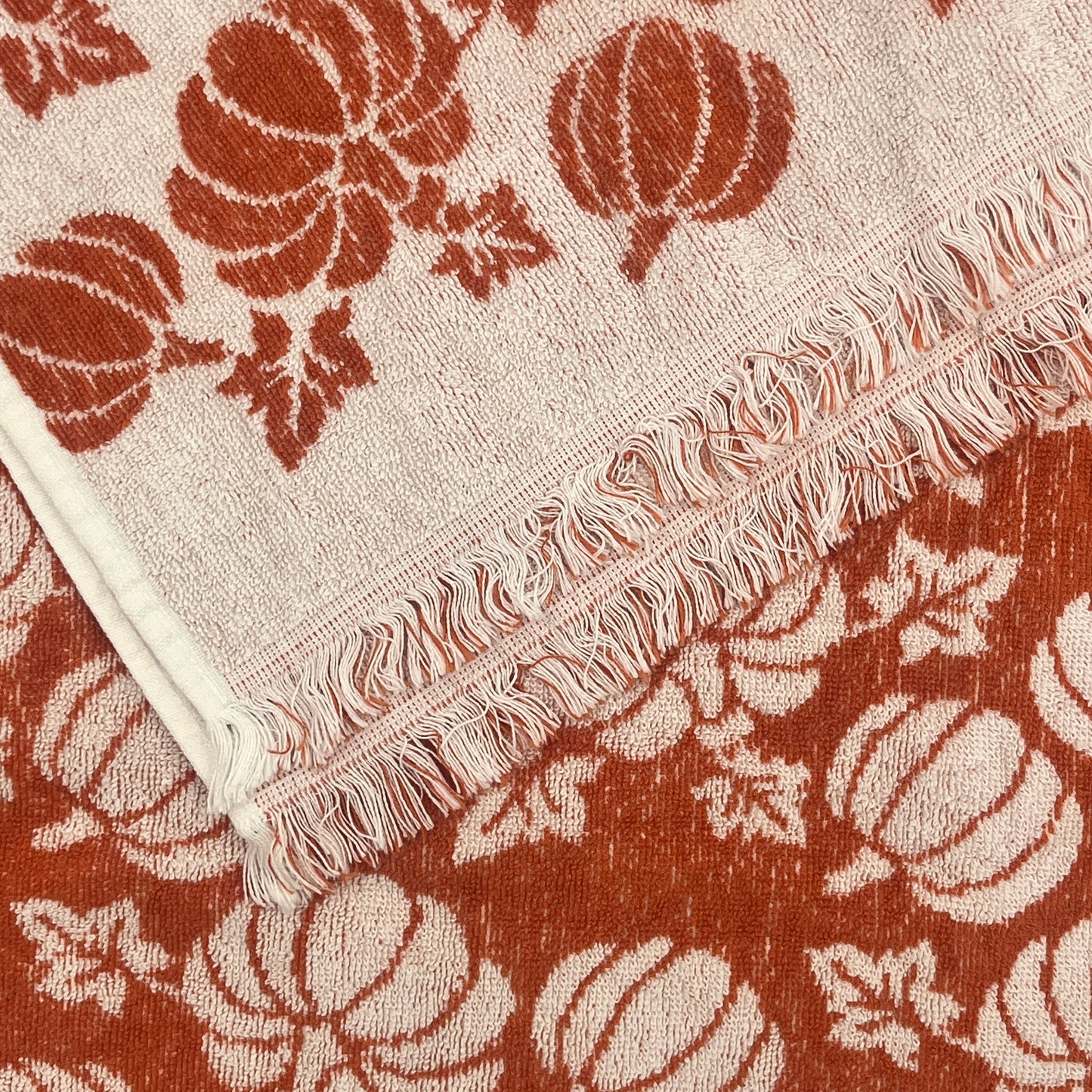 🍂 Deborah Connolly Fall Harvest Embroidered Hand Towels – Set of 2