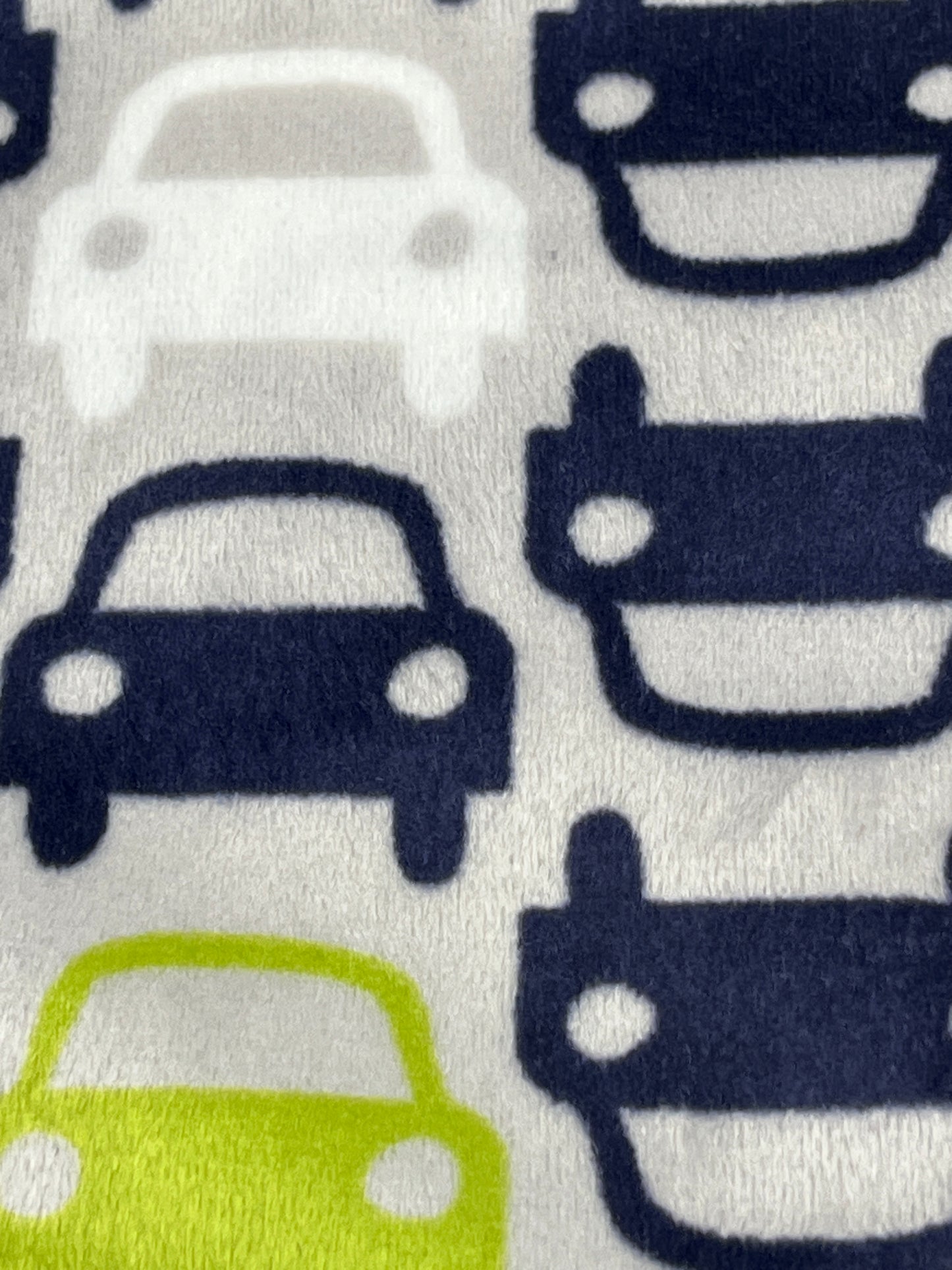 1 Yard Minky Knit Cars from Joann, Polyester
