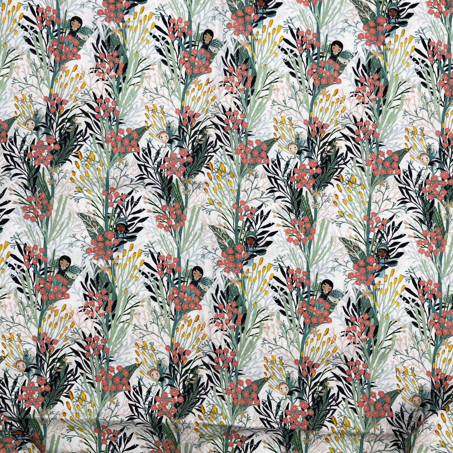 1 Yard Forest Fairies, Premium Quilting Cotton