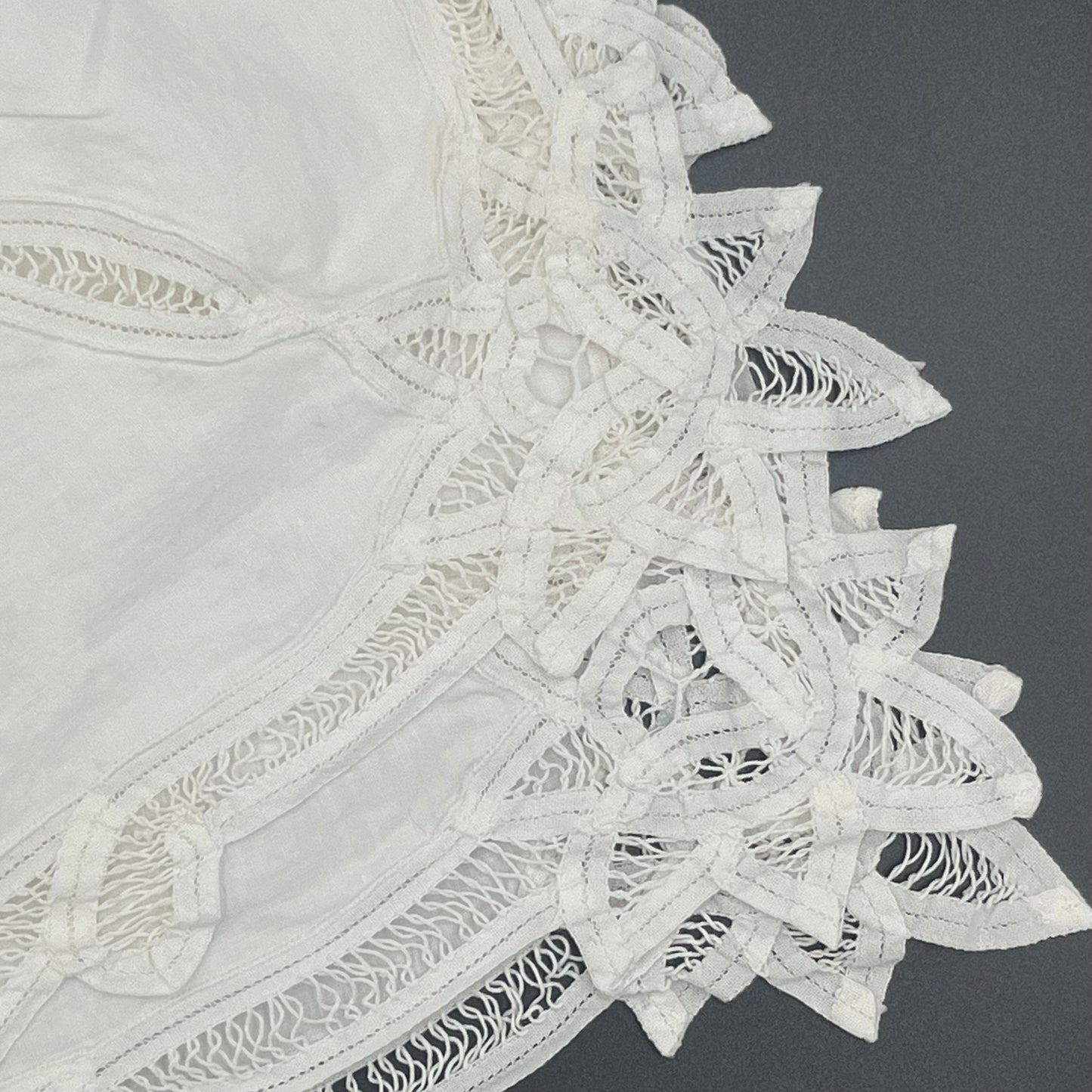 Battenburg Lace Tablecloth 42x42