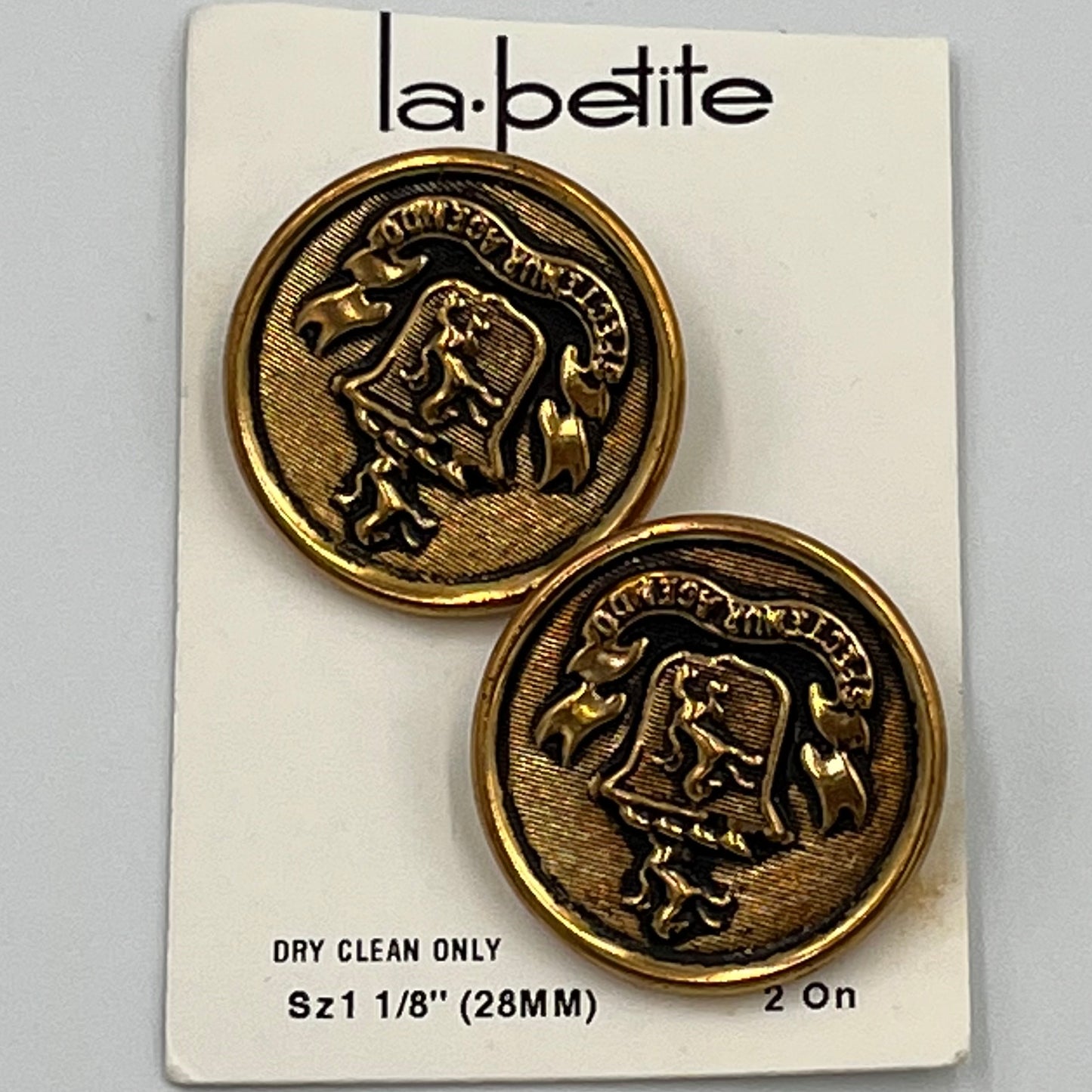 2 Vintage Buttons