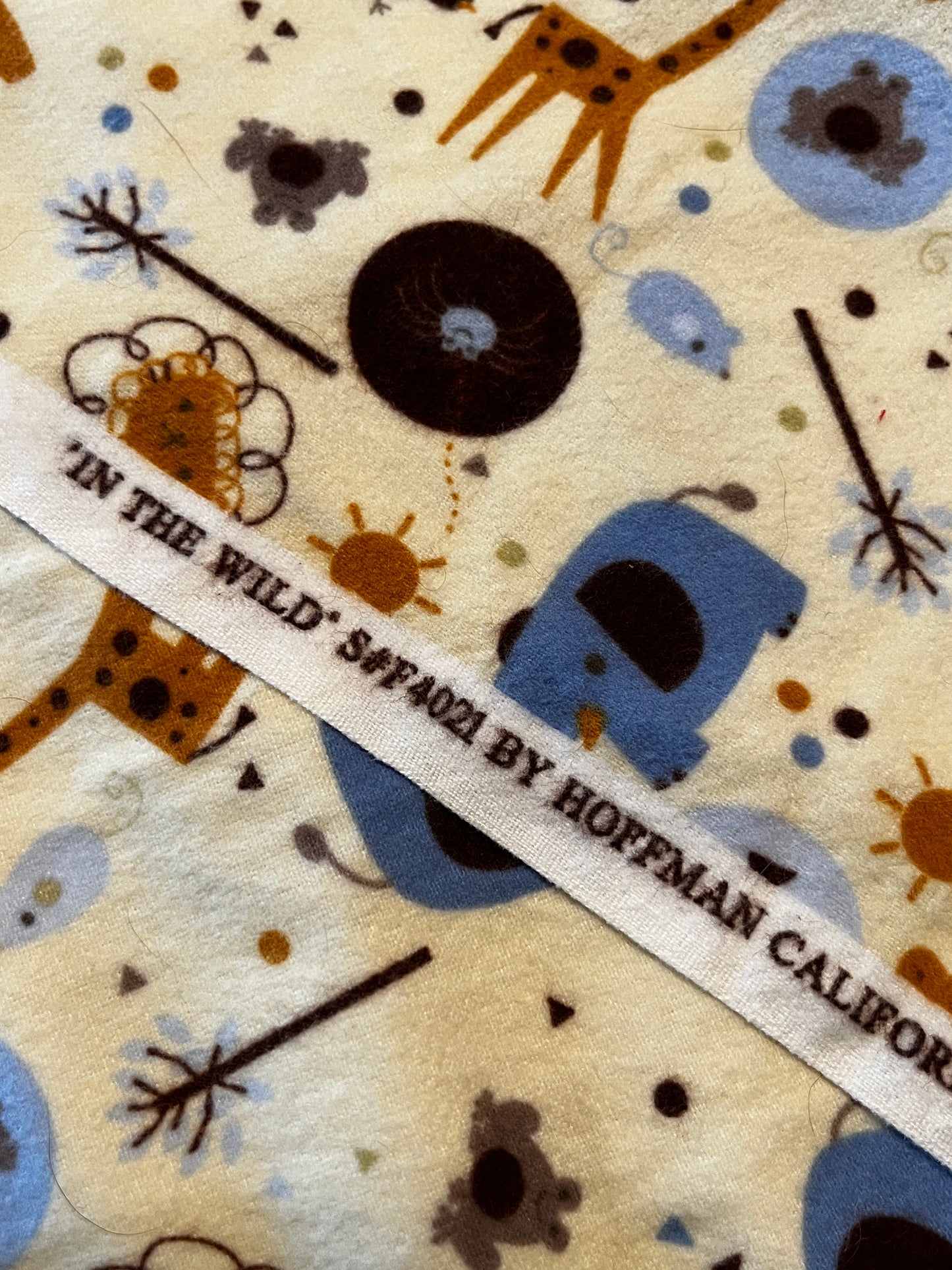 1 Yard "In the Wild" Cotton Flannel