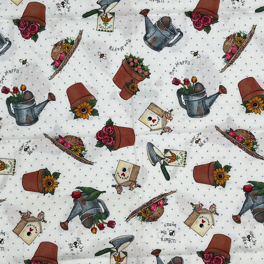 1 Yard 5 Inches Cotton, Vintage