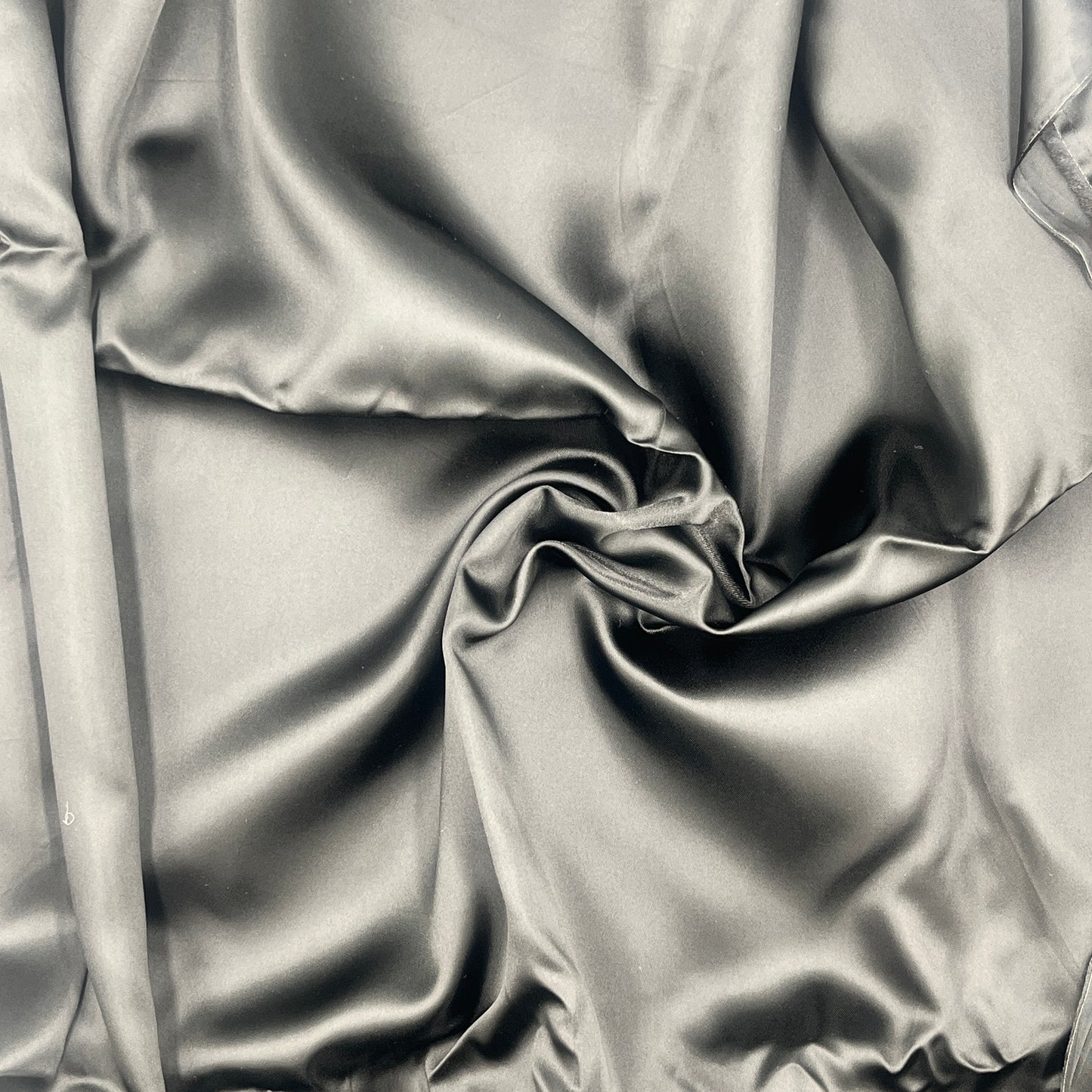 4 Yards Black Satin Taffeta