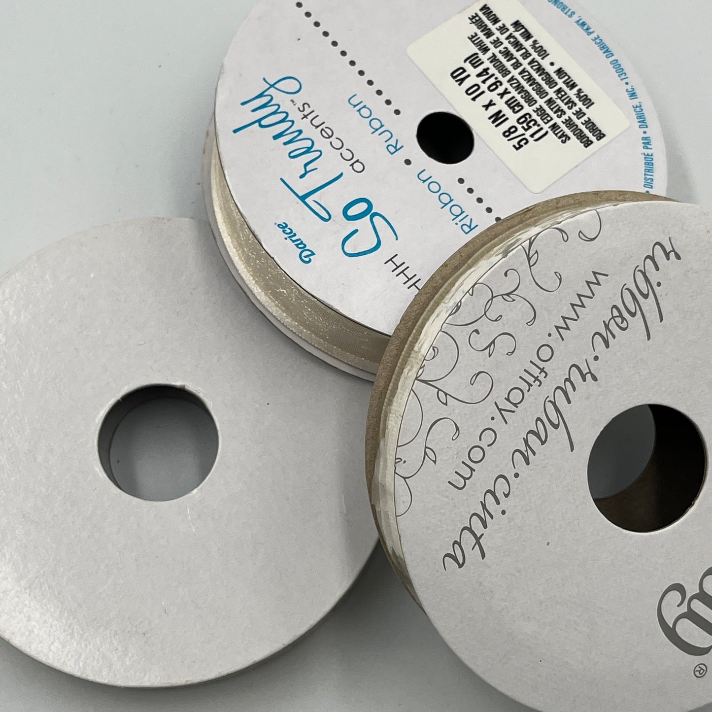 Ribbon Bundle, Ivory, Champagne, and Gold