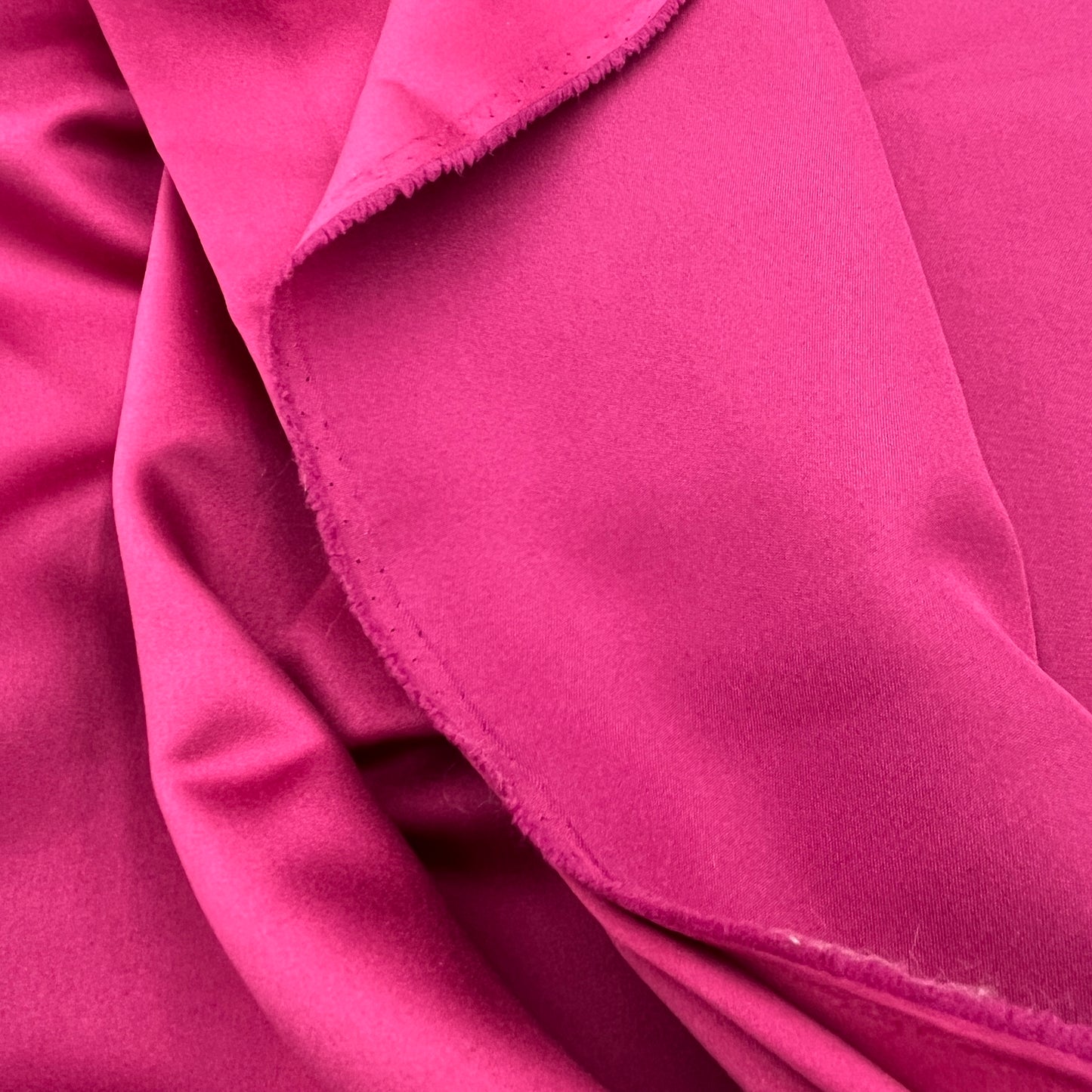 4 1/2 Yards Fuschia Polyester Taffeta (Please read description carefully.)