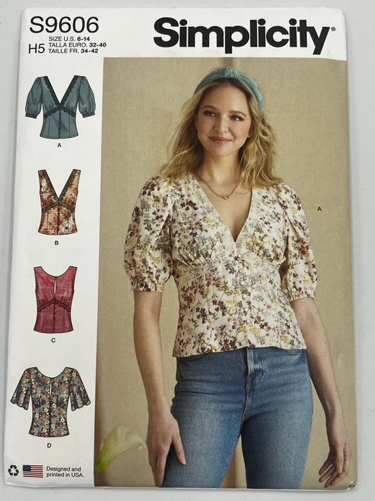 Simplicity 9606, Size 6-14, Uncut Pattern