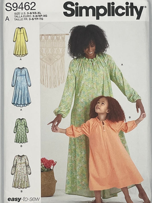 Simplicity 9462 Pattern