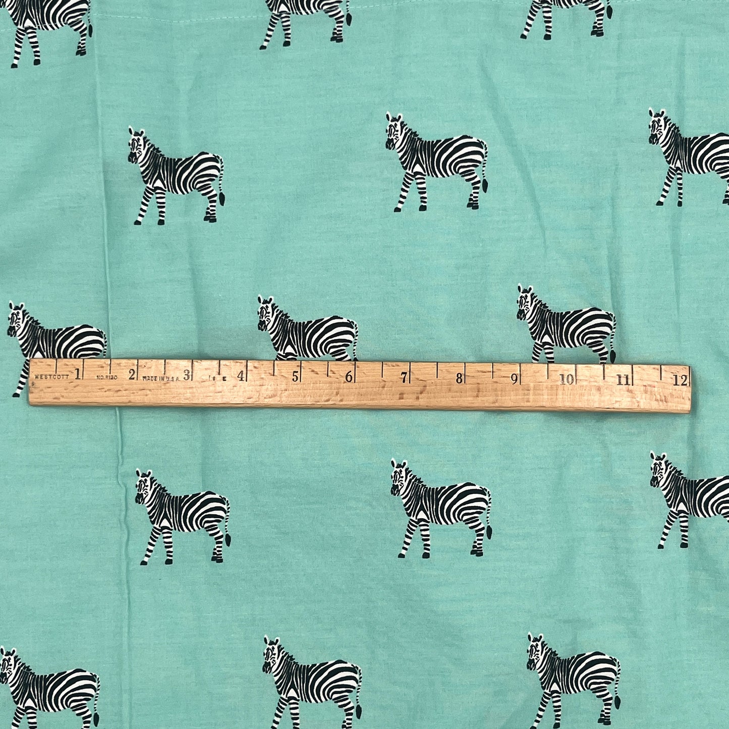 Aqua Zebra Cotton Twin Flat Sheet – Martha Stewart, 100% Cotton