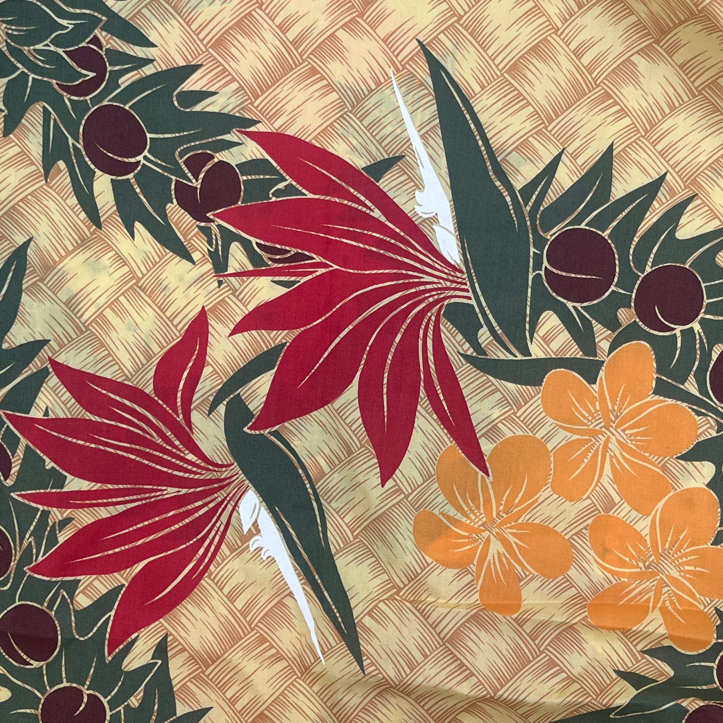 6 Yards Trend Tex Fabrics Cotton, Vintage