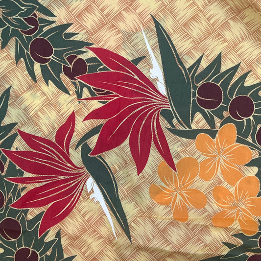 6 Yards Trend Tex Fabrics Cotton, Vintage