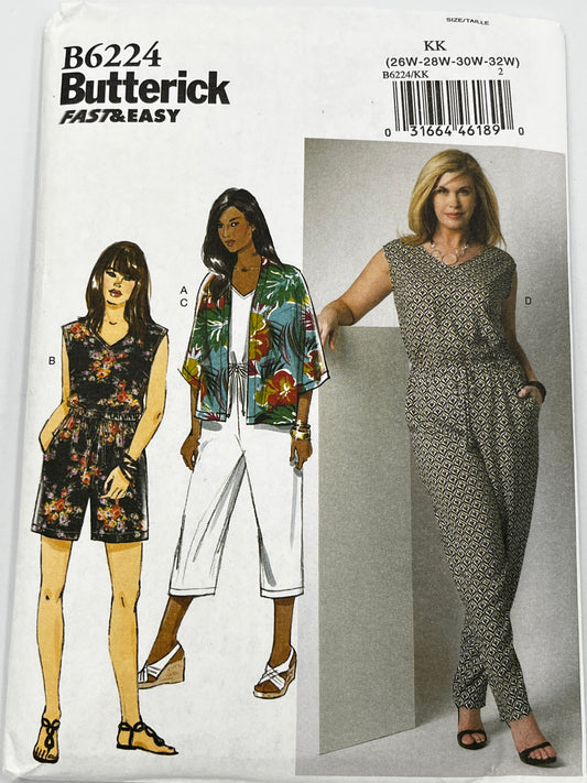Butterick 6224, Uncut Pattern
