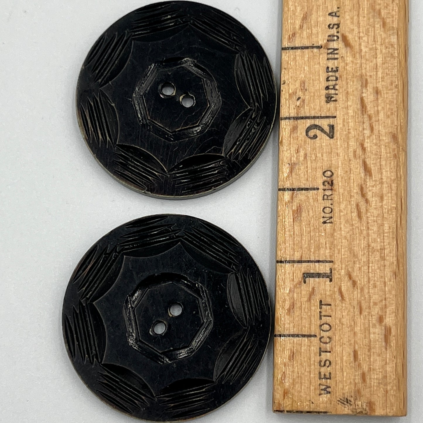 2 Vintage Buttons