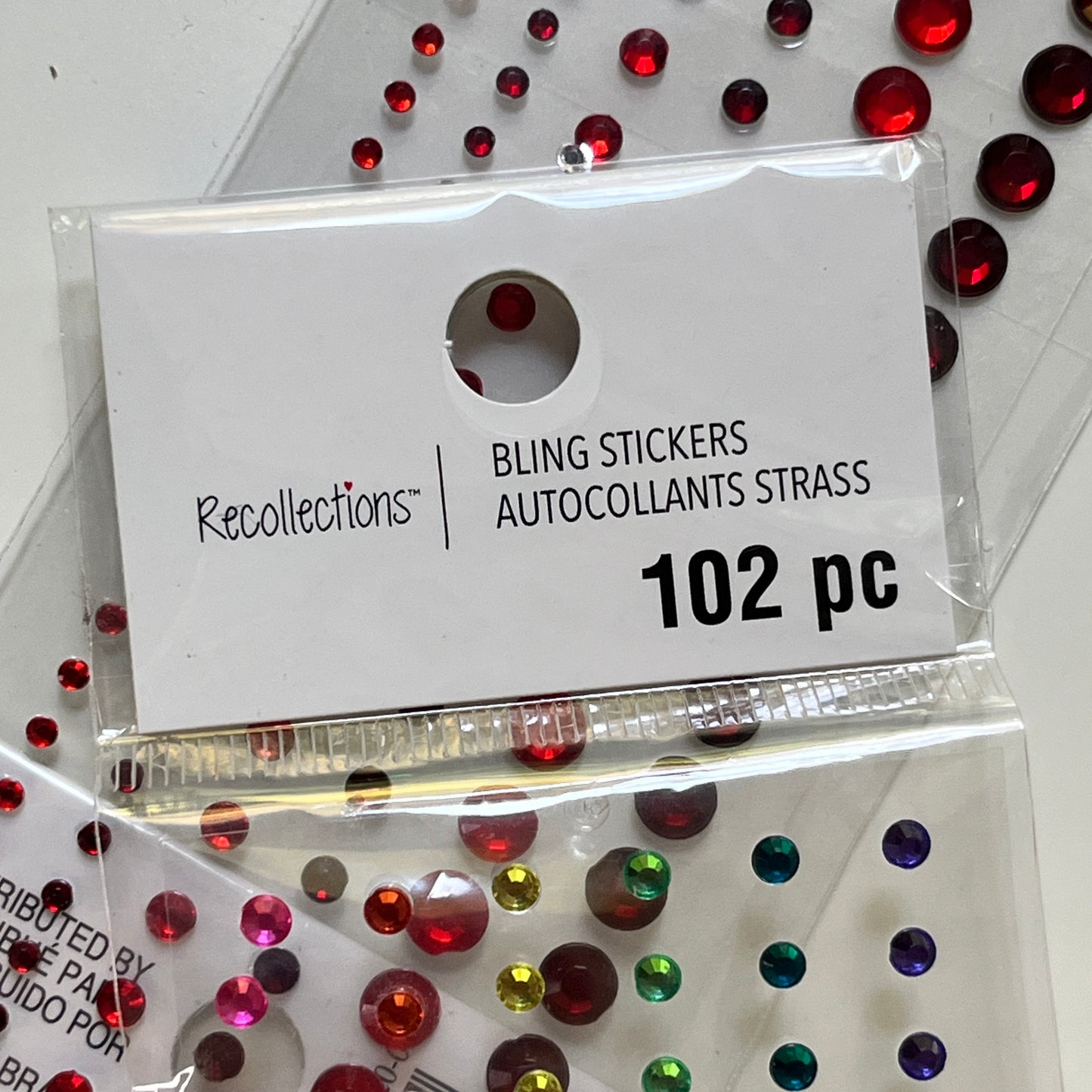 Recollections Bling Stickers, 2 packages