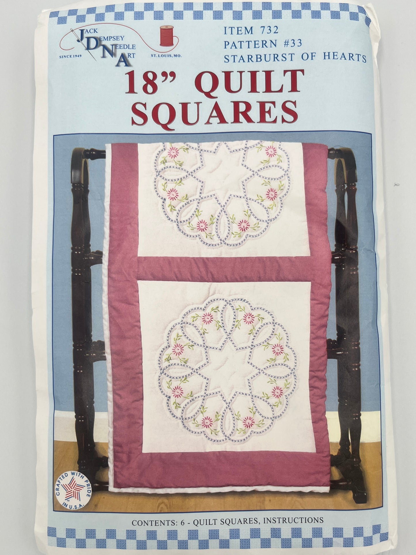 Embroidery Quilt Squares