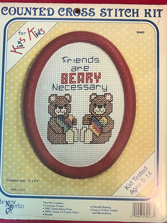 Kits for Kids Cross Stitch Kit