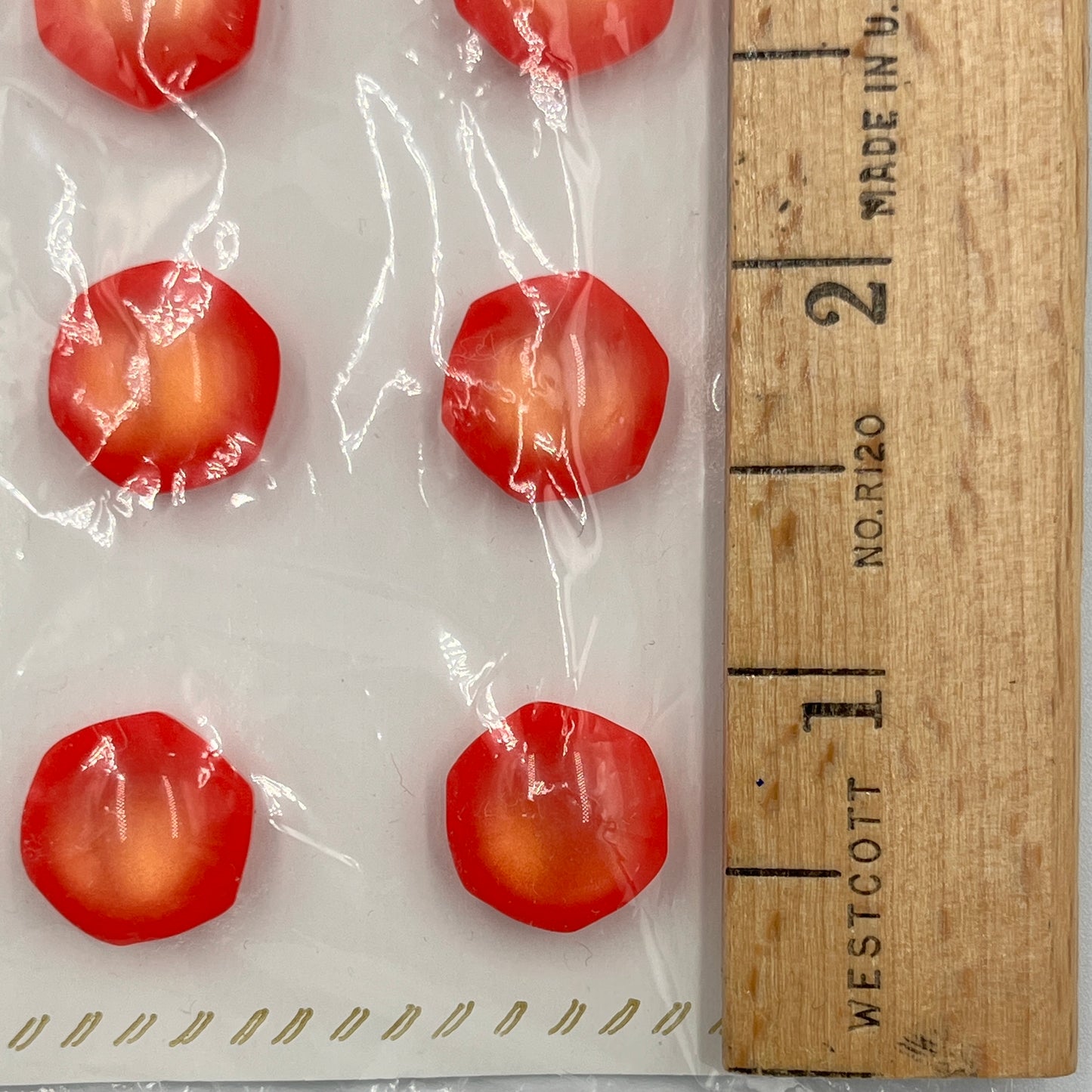 Twelve, 5/8 Inch Vintage Buttons