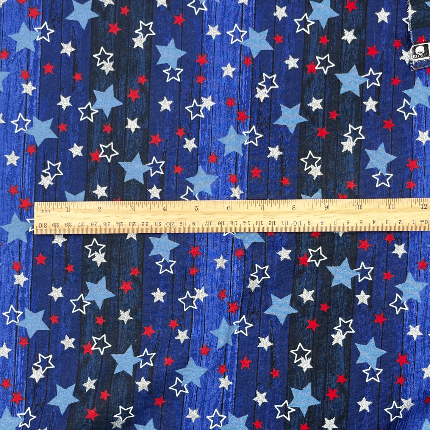 1 Yard Americana Stars, Quilting Cotton