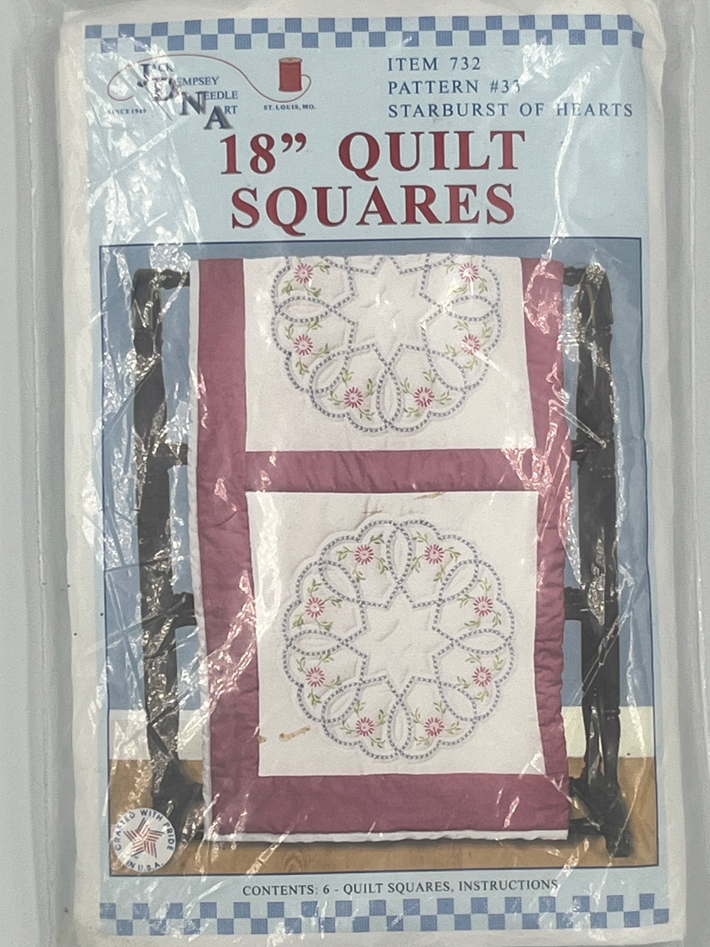 Embroidery Quilt Squares