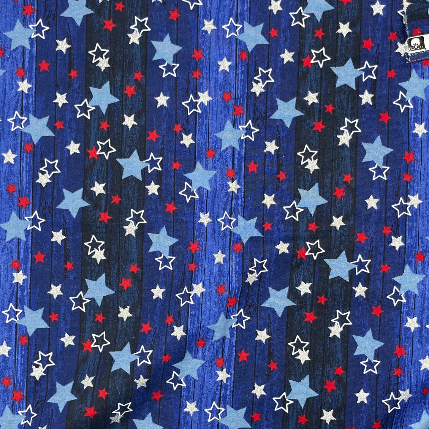 1 Yard Americana Stars, Quilting Cotton
