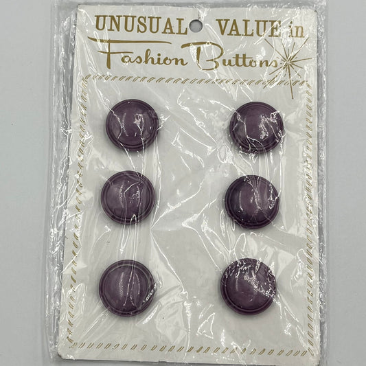 6 Vintage Buttons