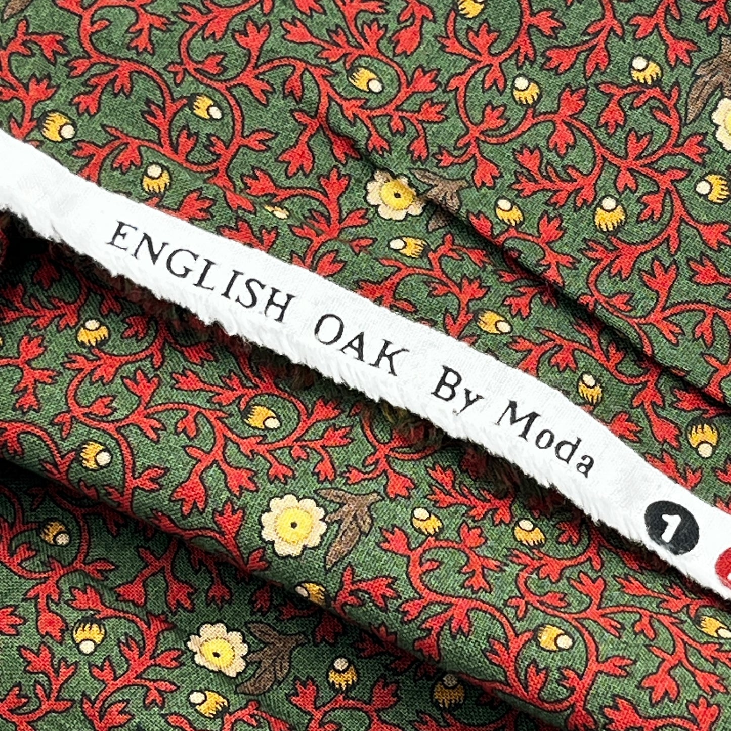 1 Yard Moda English Oak, Premium Quilting Cotton