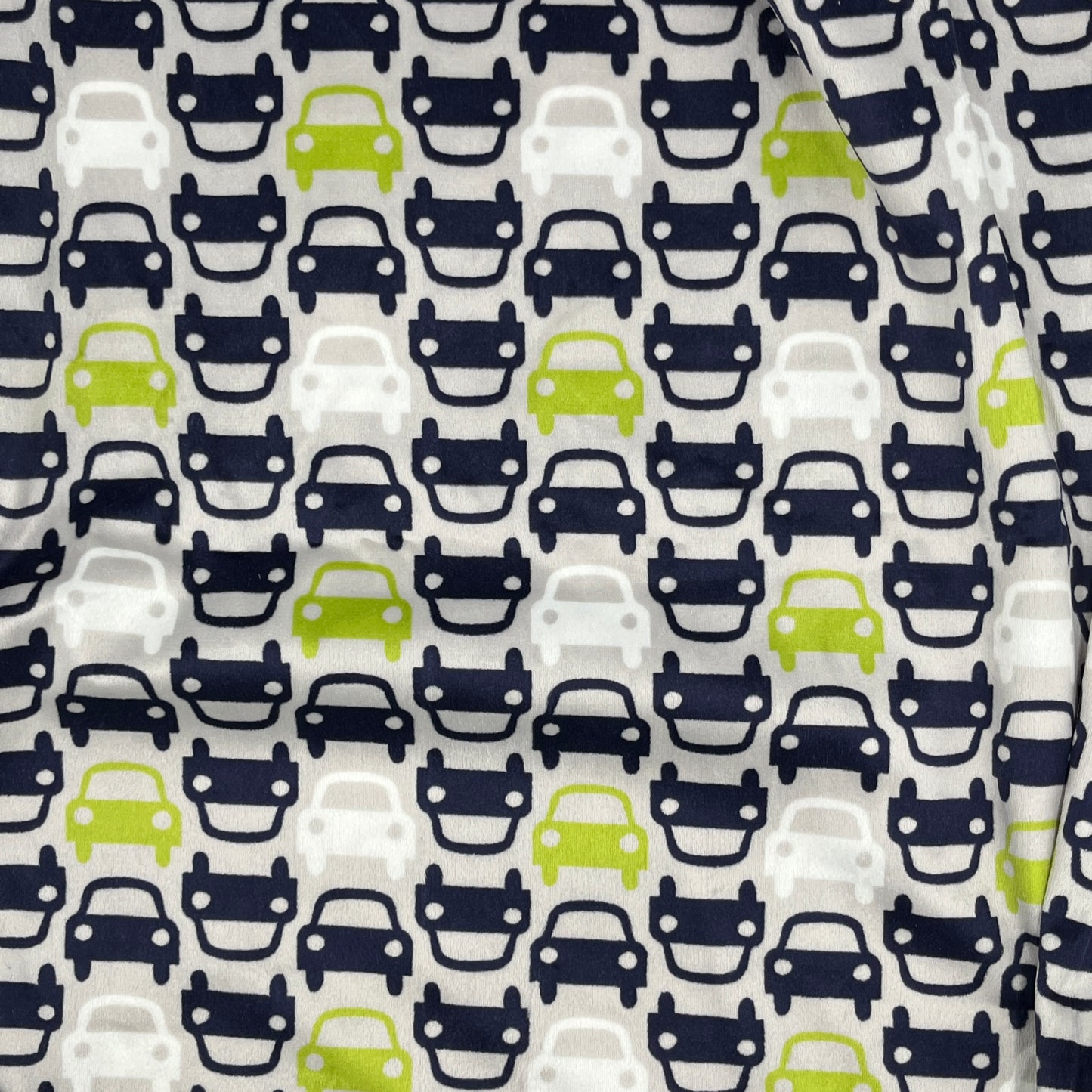 1 Yard Minky Knit Cars from Joann, Polyester