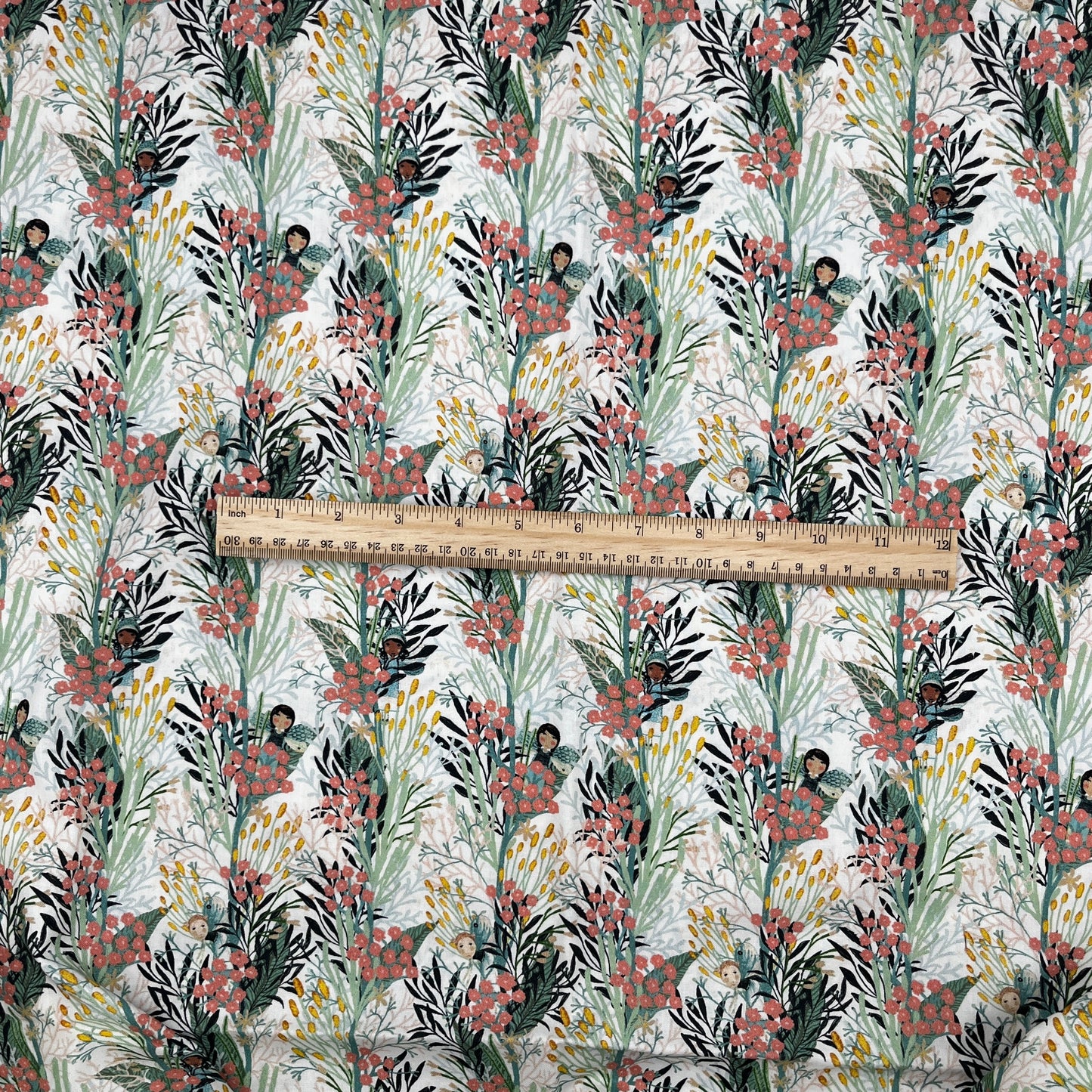 1 Yard Forest Fairies, Premium Quilting Cotton