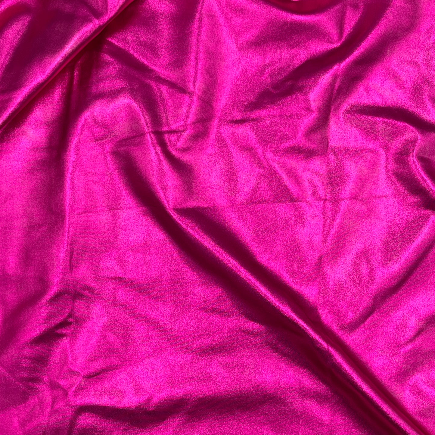 2(plus) Yards Hot Pink Stretch Lamé – Metallic Fuchsia