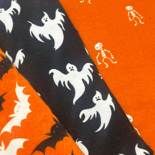 Halloween Flannel Lot