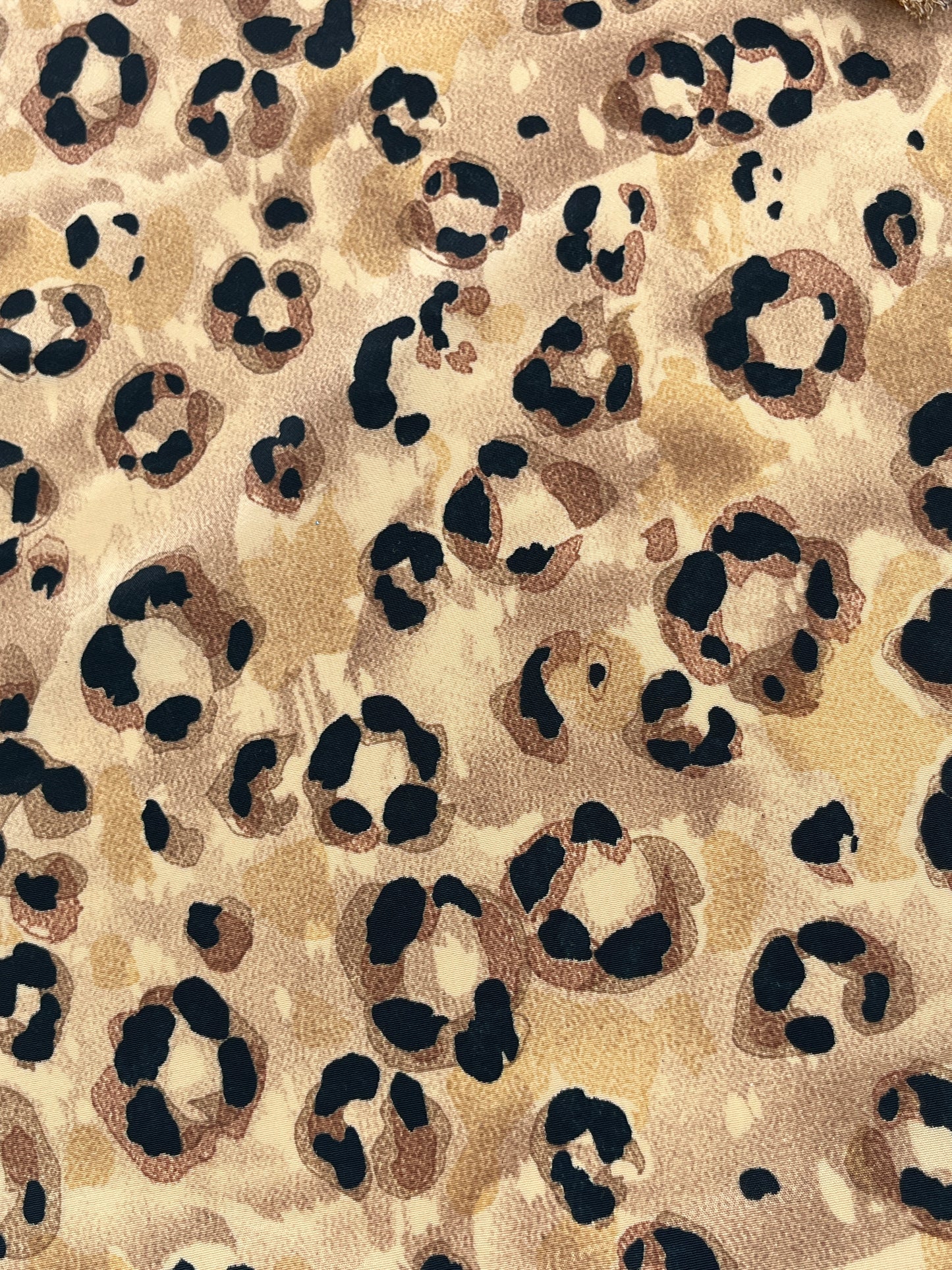 4+Yards (in 3 pieces) of Pure Vintage 80s Glam Dress Fabric, Poly?, Vintage